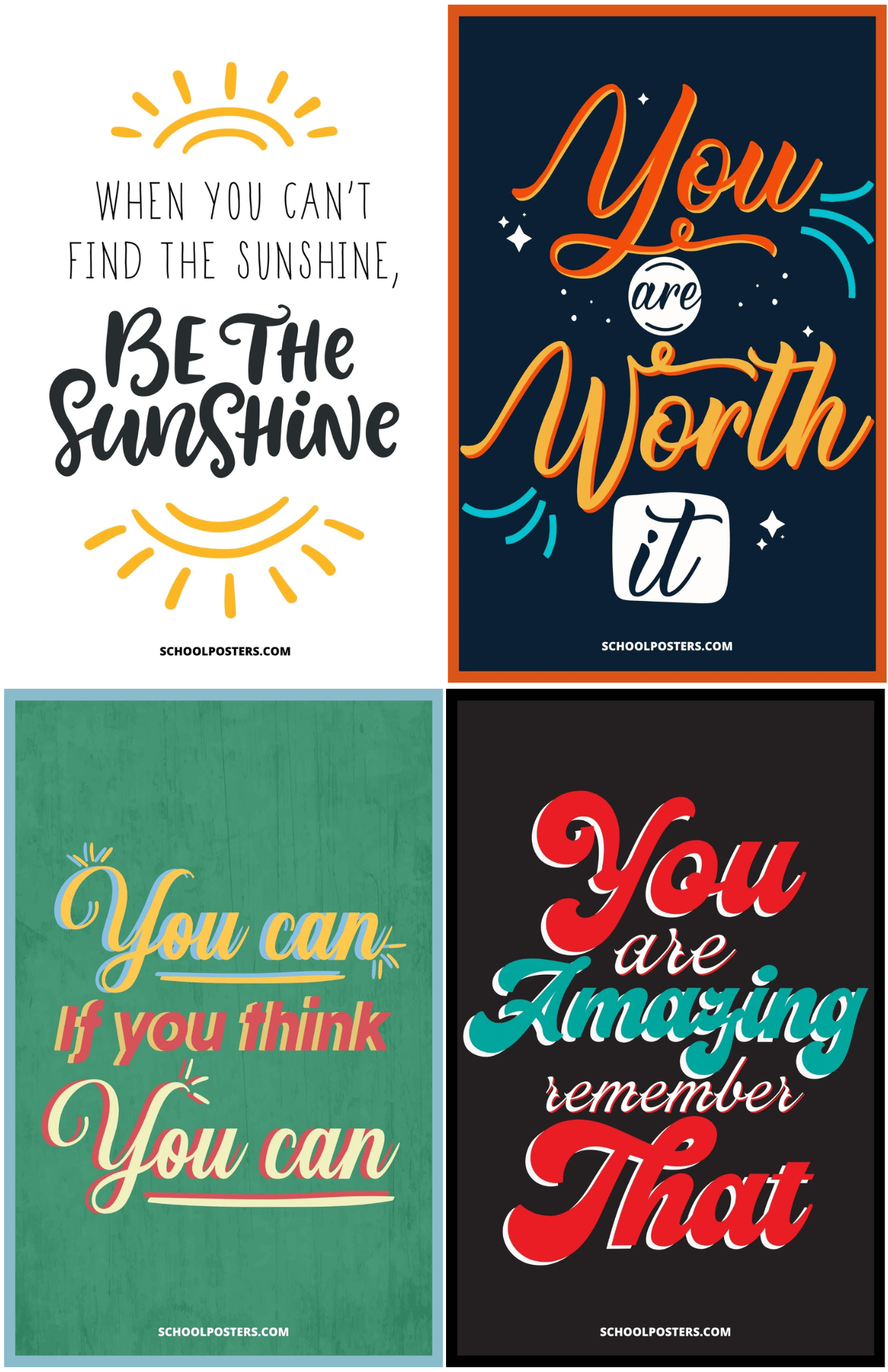 Elementary Ultimate Poster Package