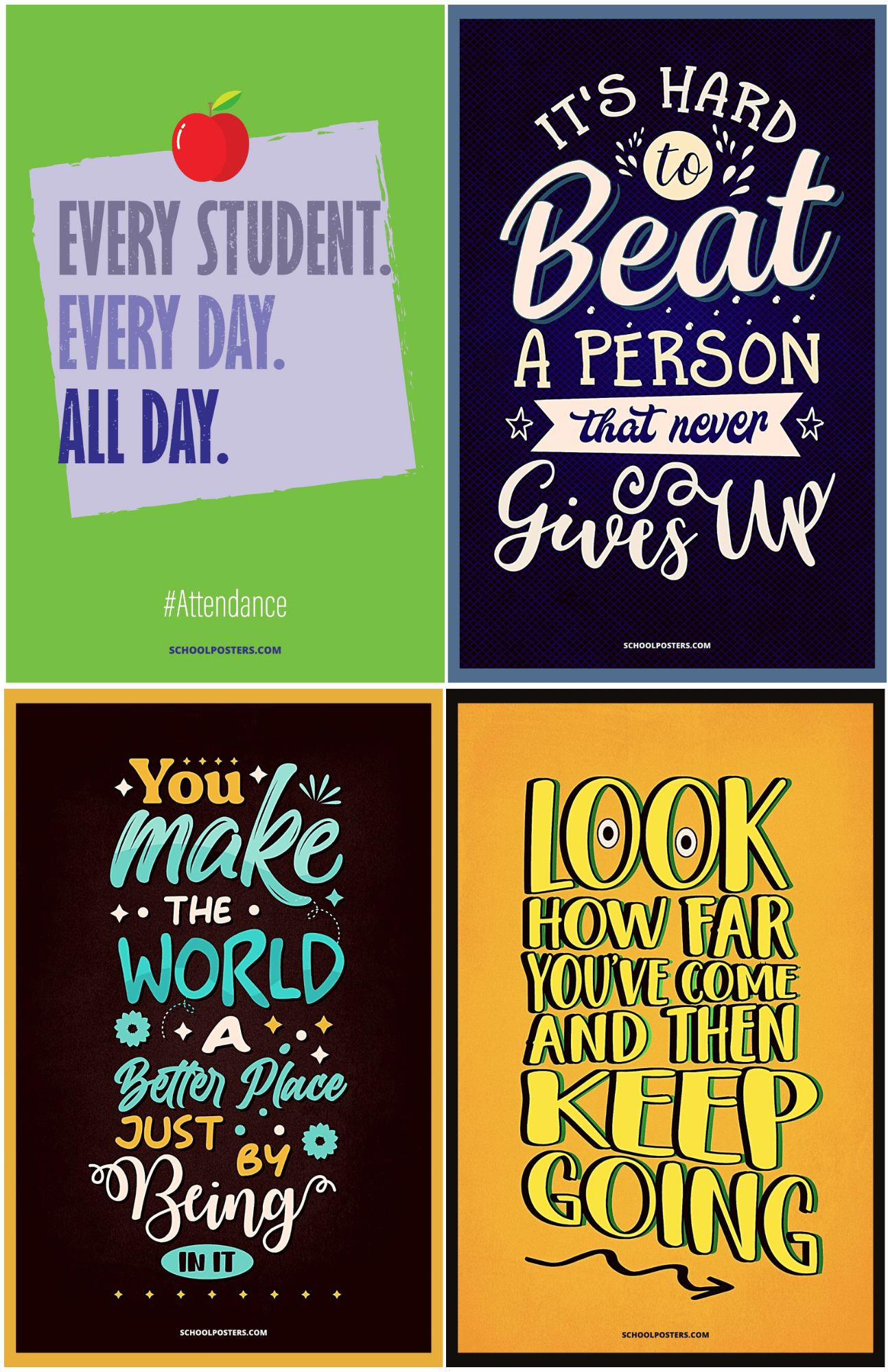 Middle School Ultimate Poster Package