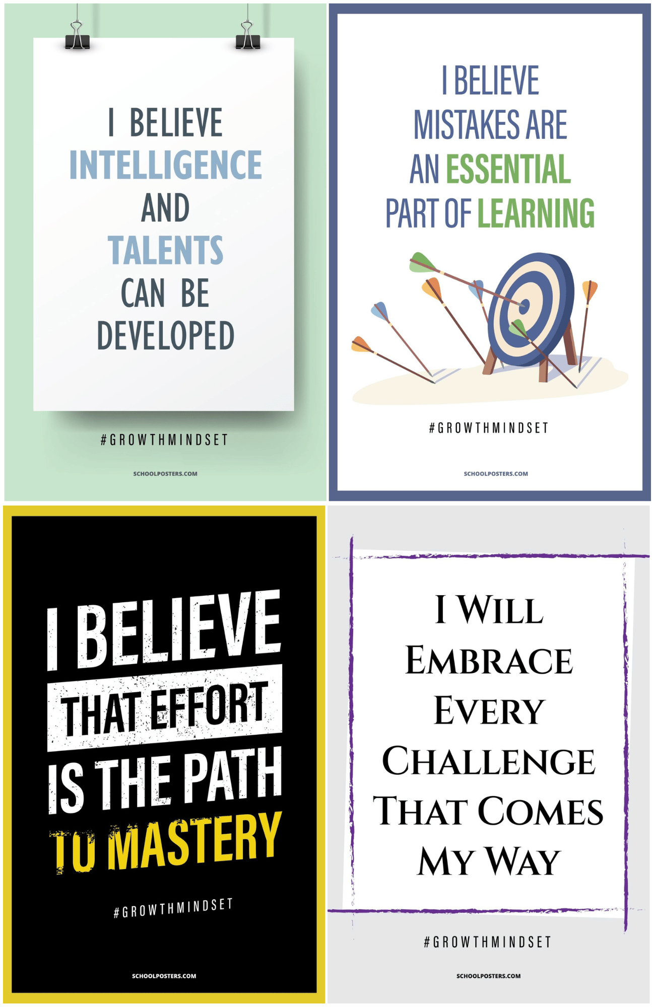 Middle School Ultimate Poster Package (Set of 150)