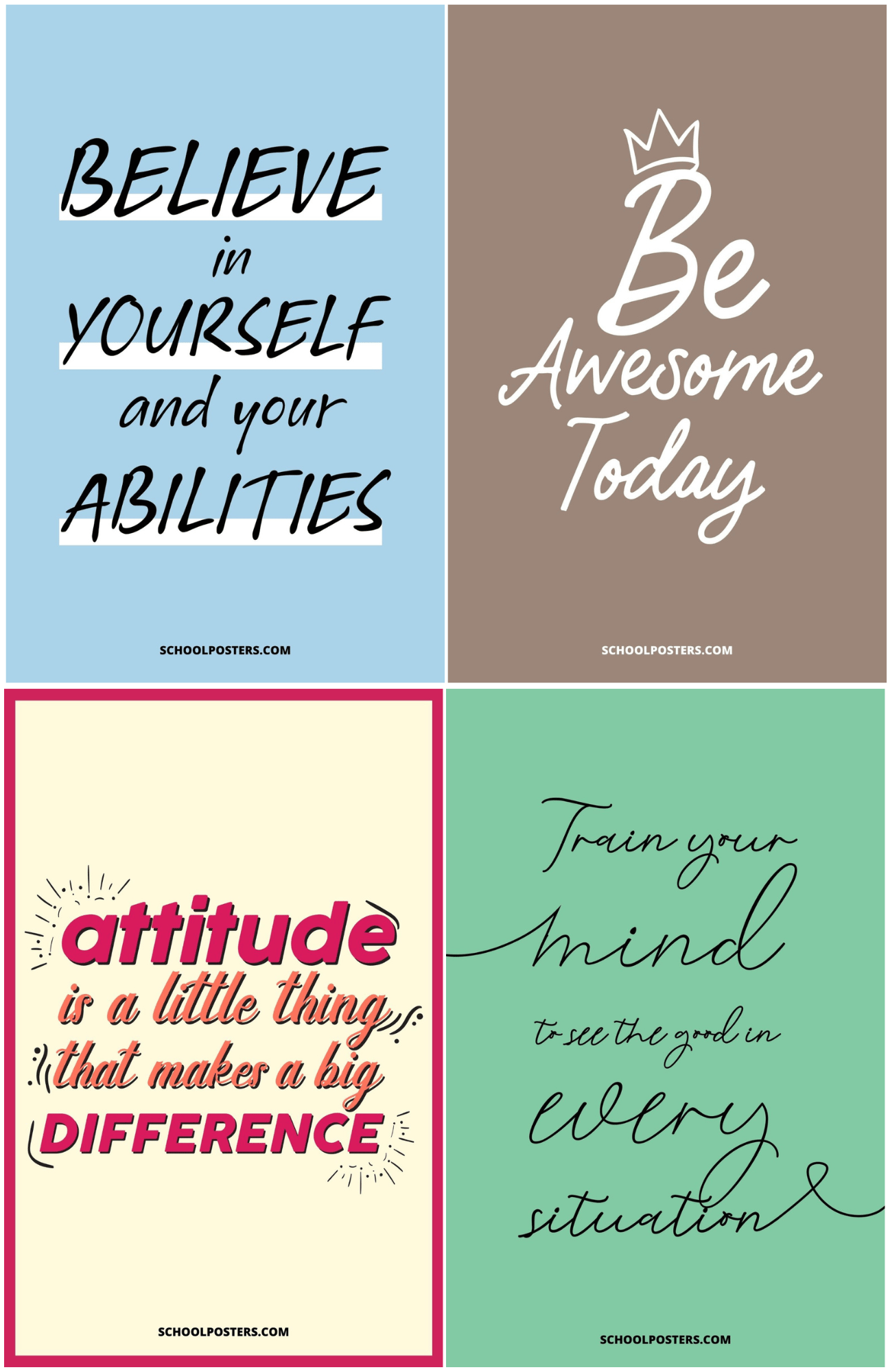 Middle School Ultimate Poster Package