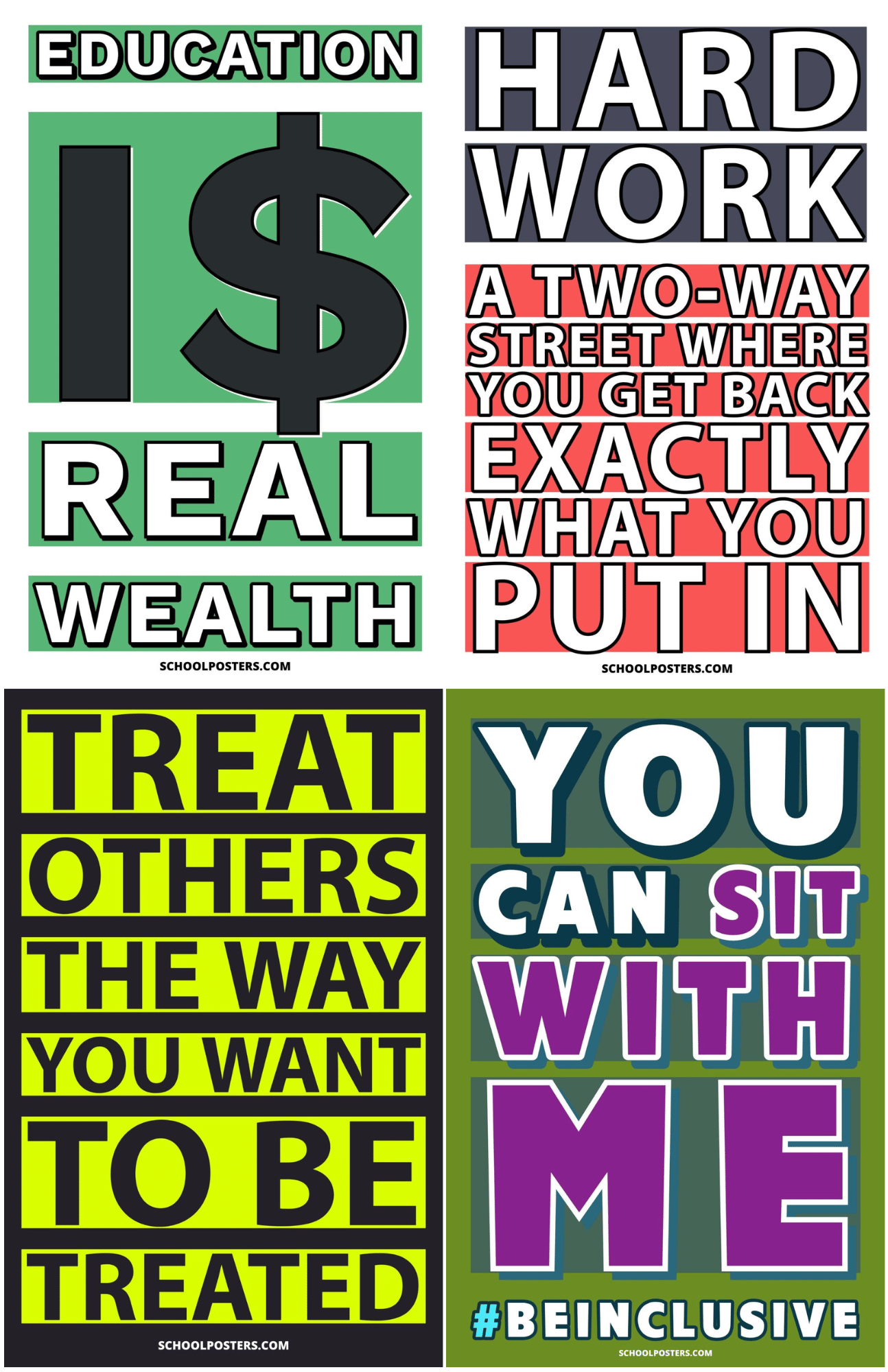 Middle School Ultimate Poster Package