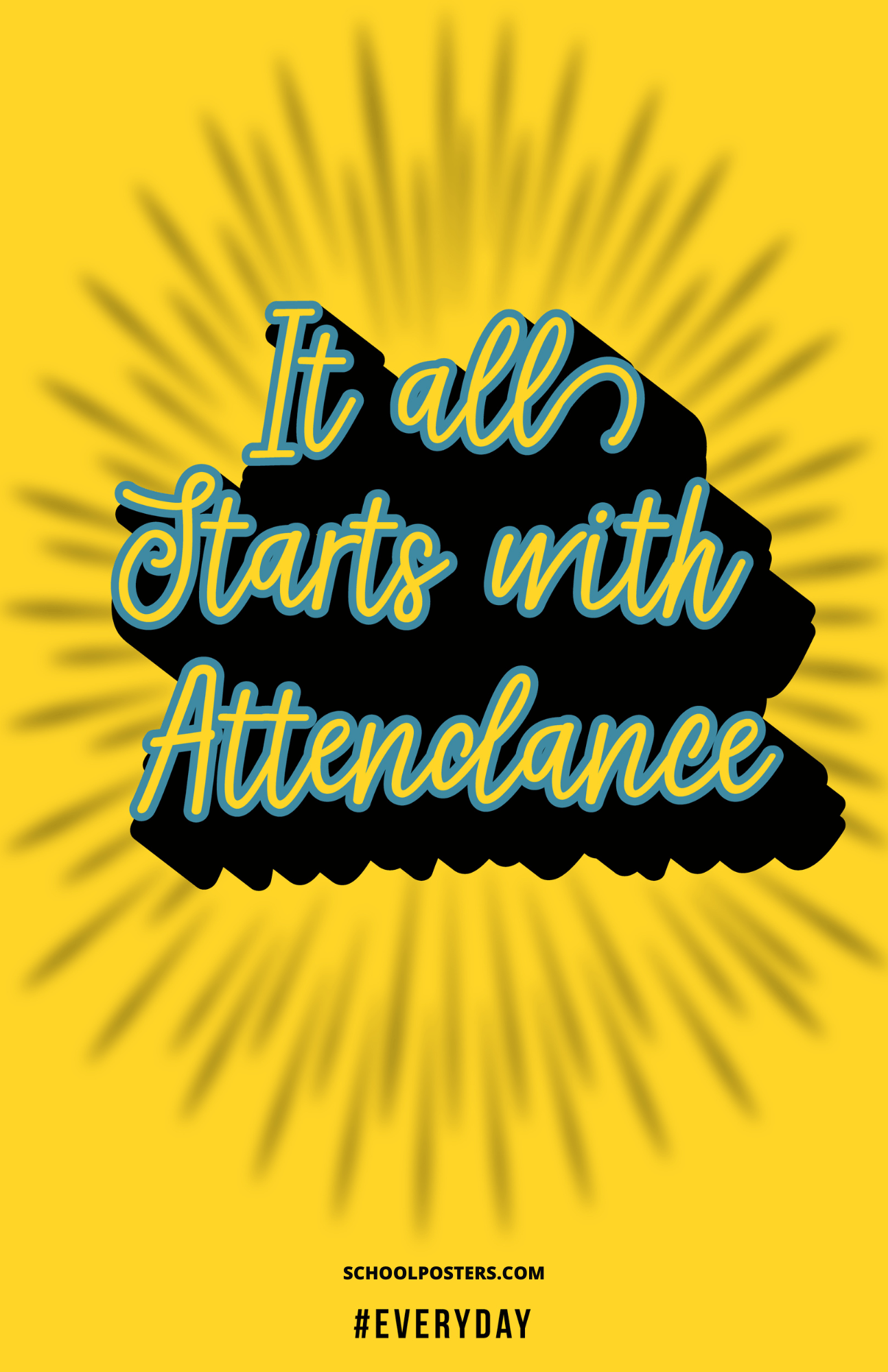 Attendance Poster Package –  LLC