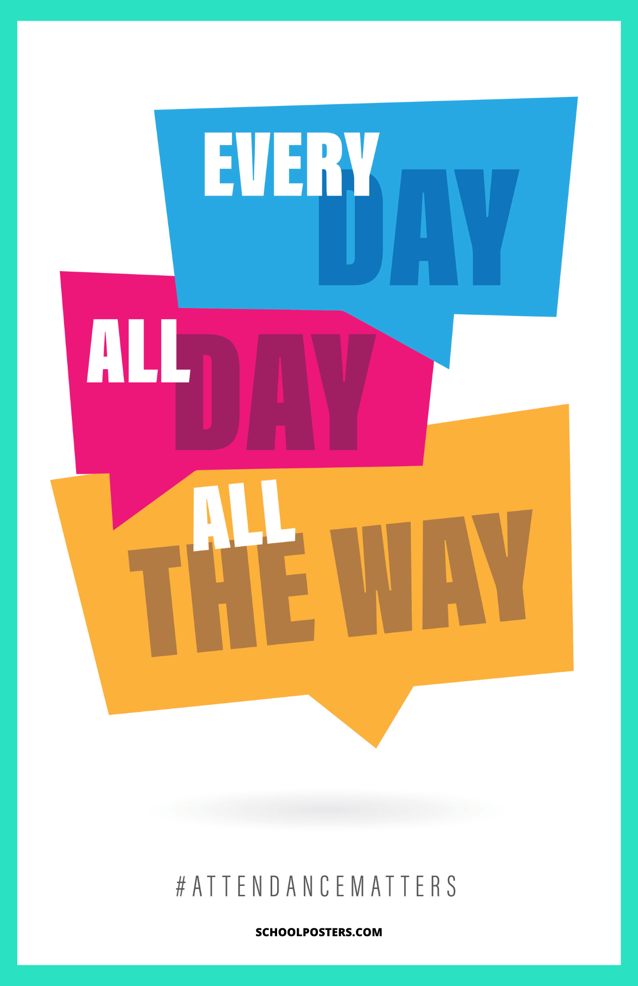Student Attendance Poster