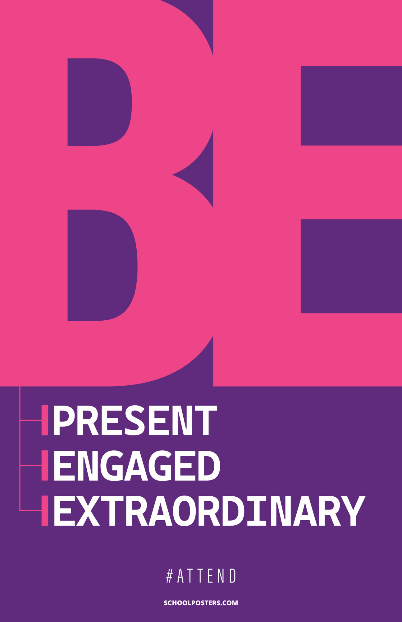 Student Attendance Poster