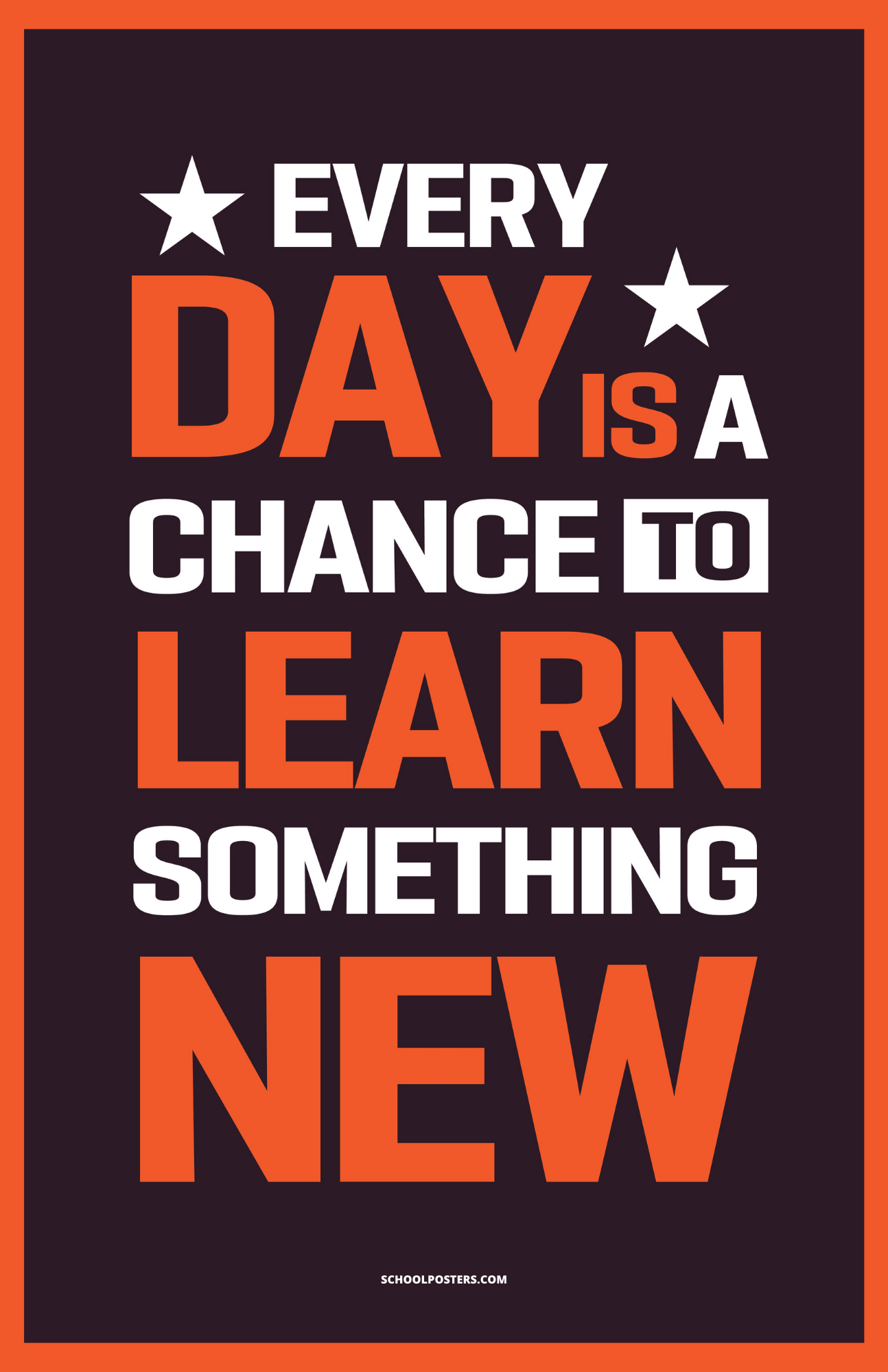 Middle School Motivational Poster