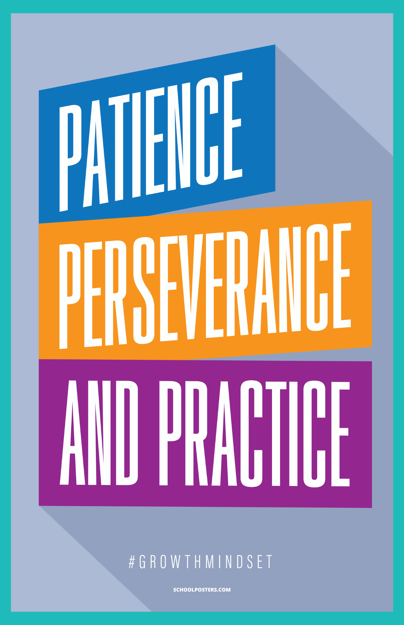 Develop a Growth Mindset Poster