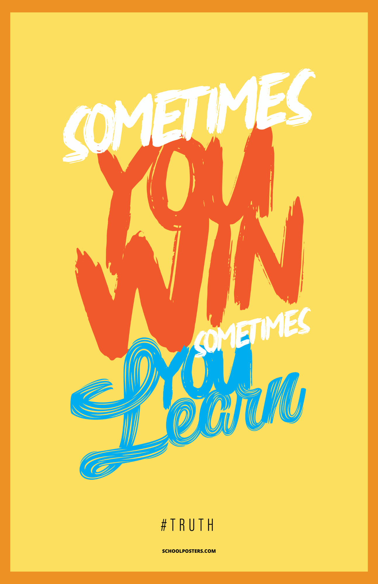 Develop a Growth Mindset Poster