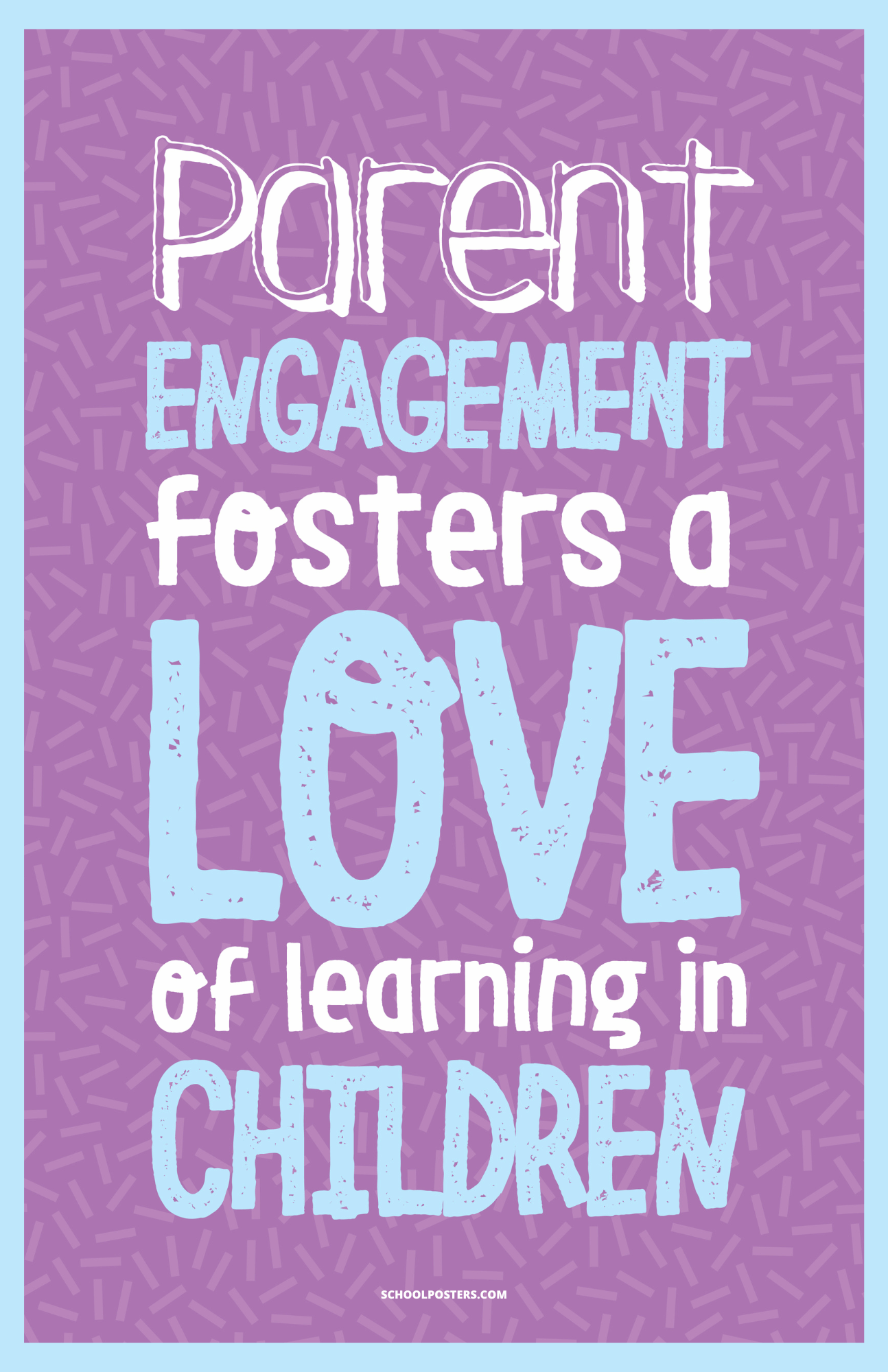 Elementary Parent Engagement Poster