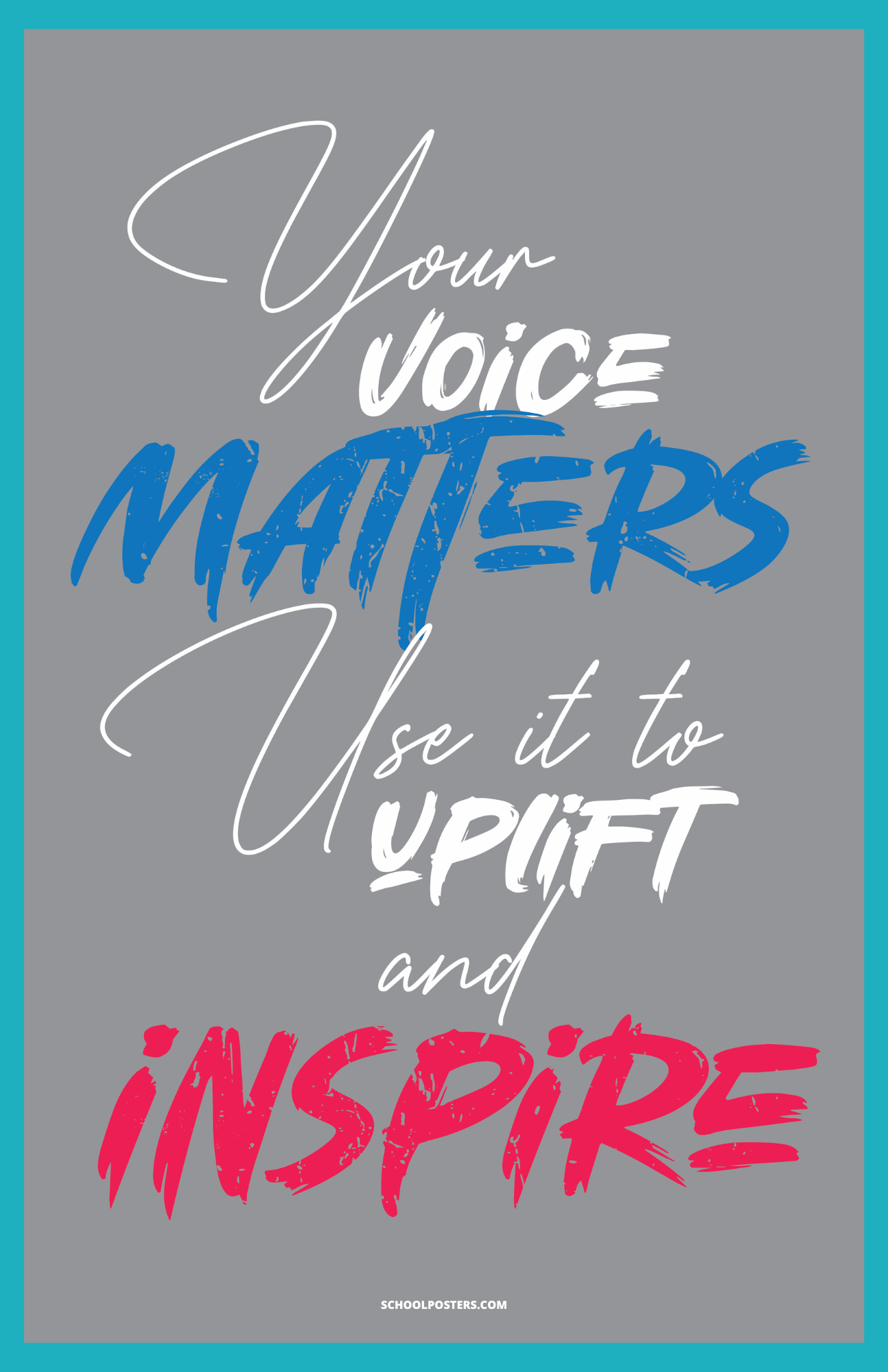Your Voice Matters Poster