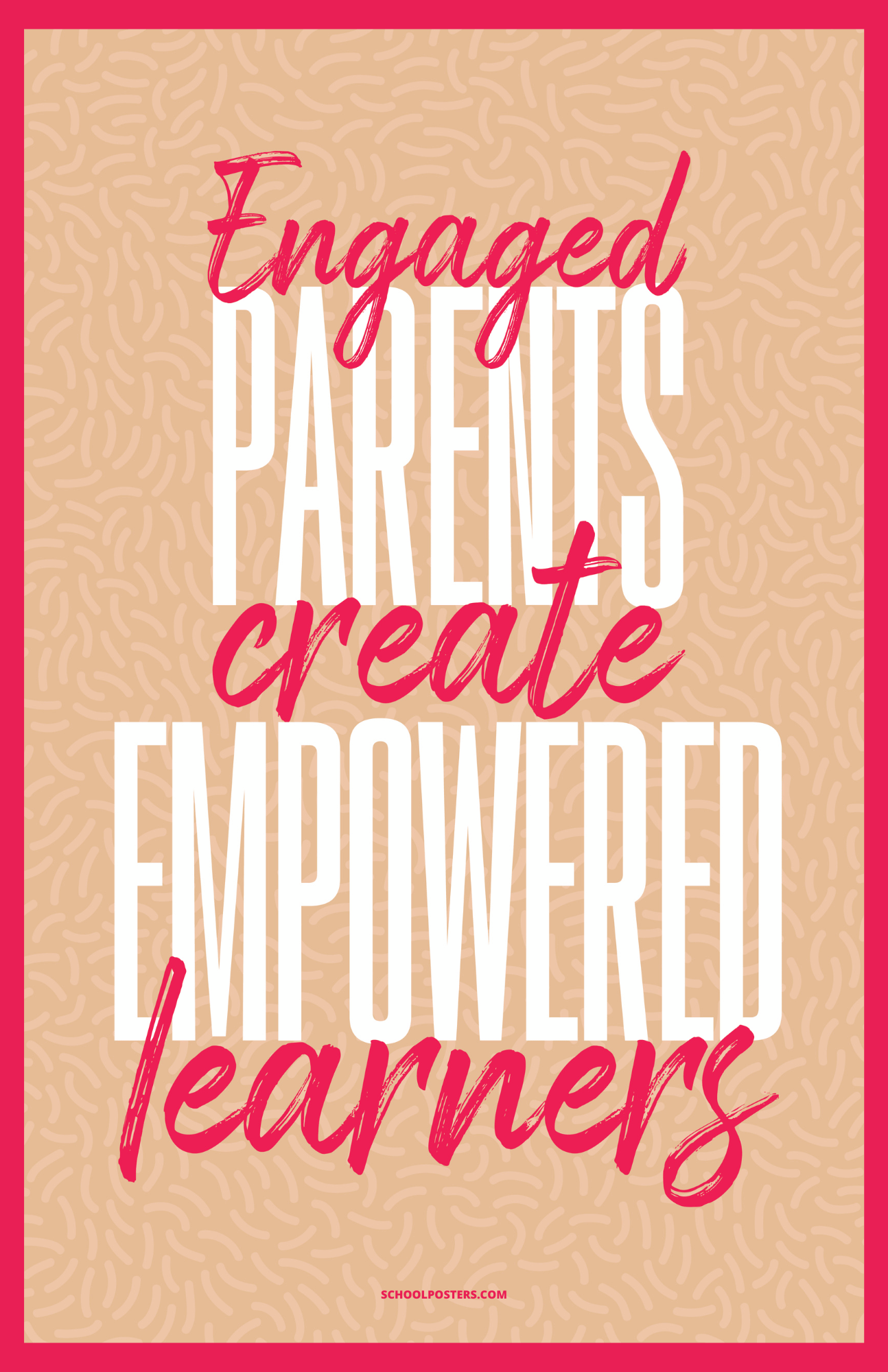 Elementary Parent Engagement Poster