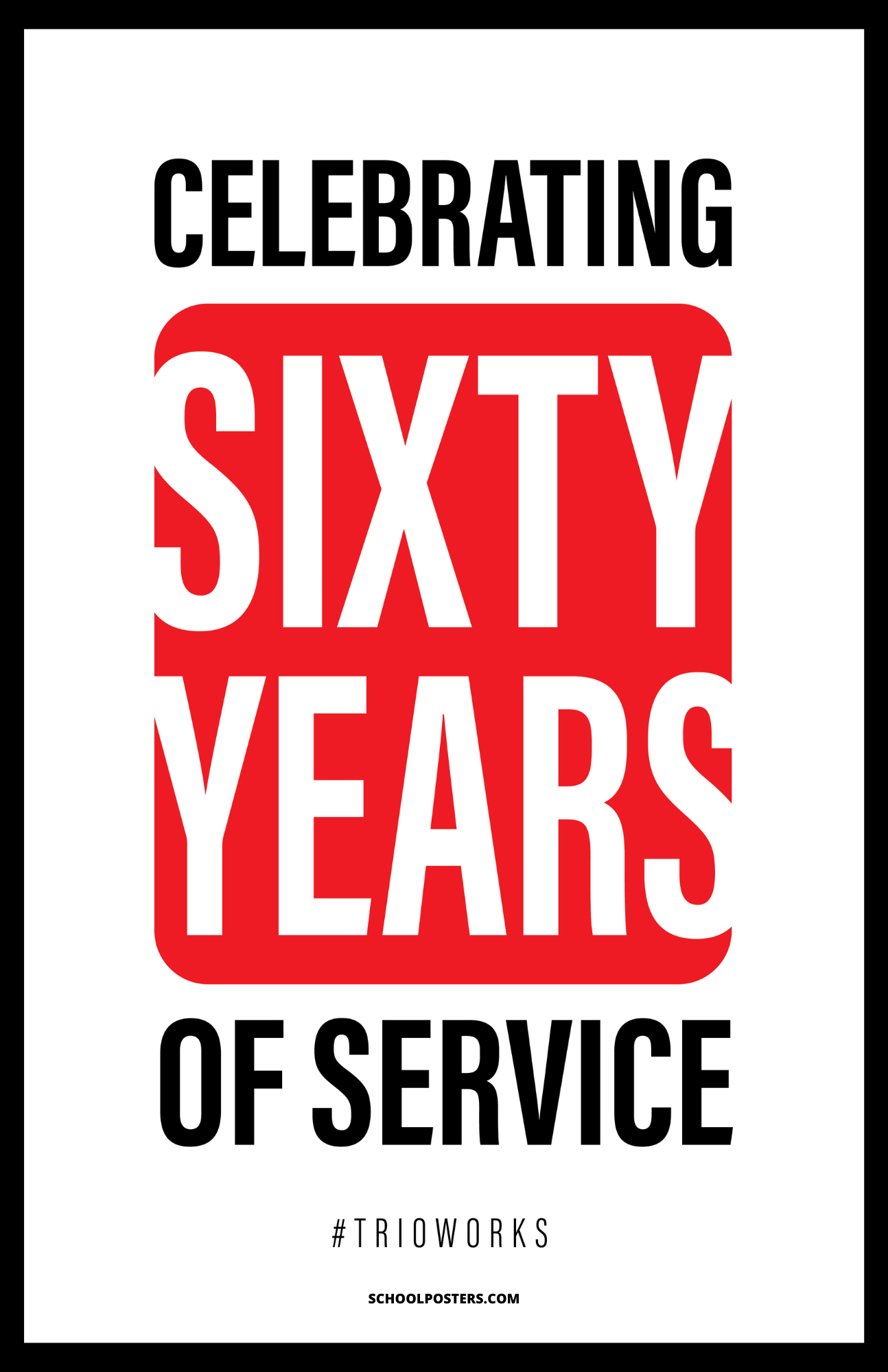 TRIO 60th Anniversary Poster