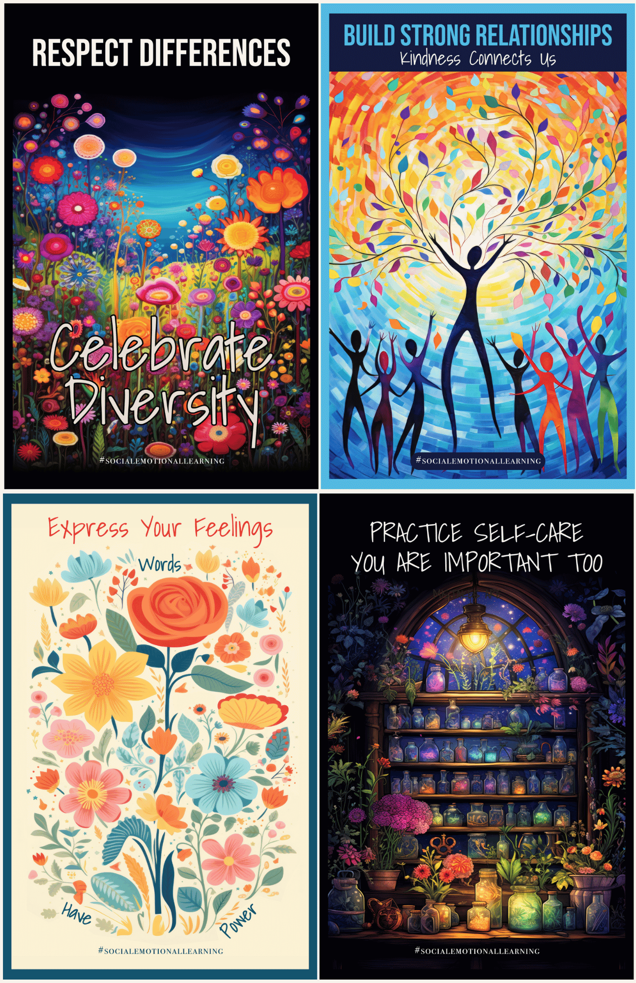 Social-Emotional Learning Poster Package