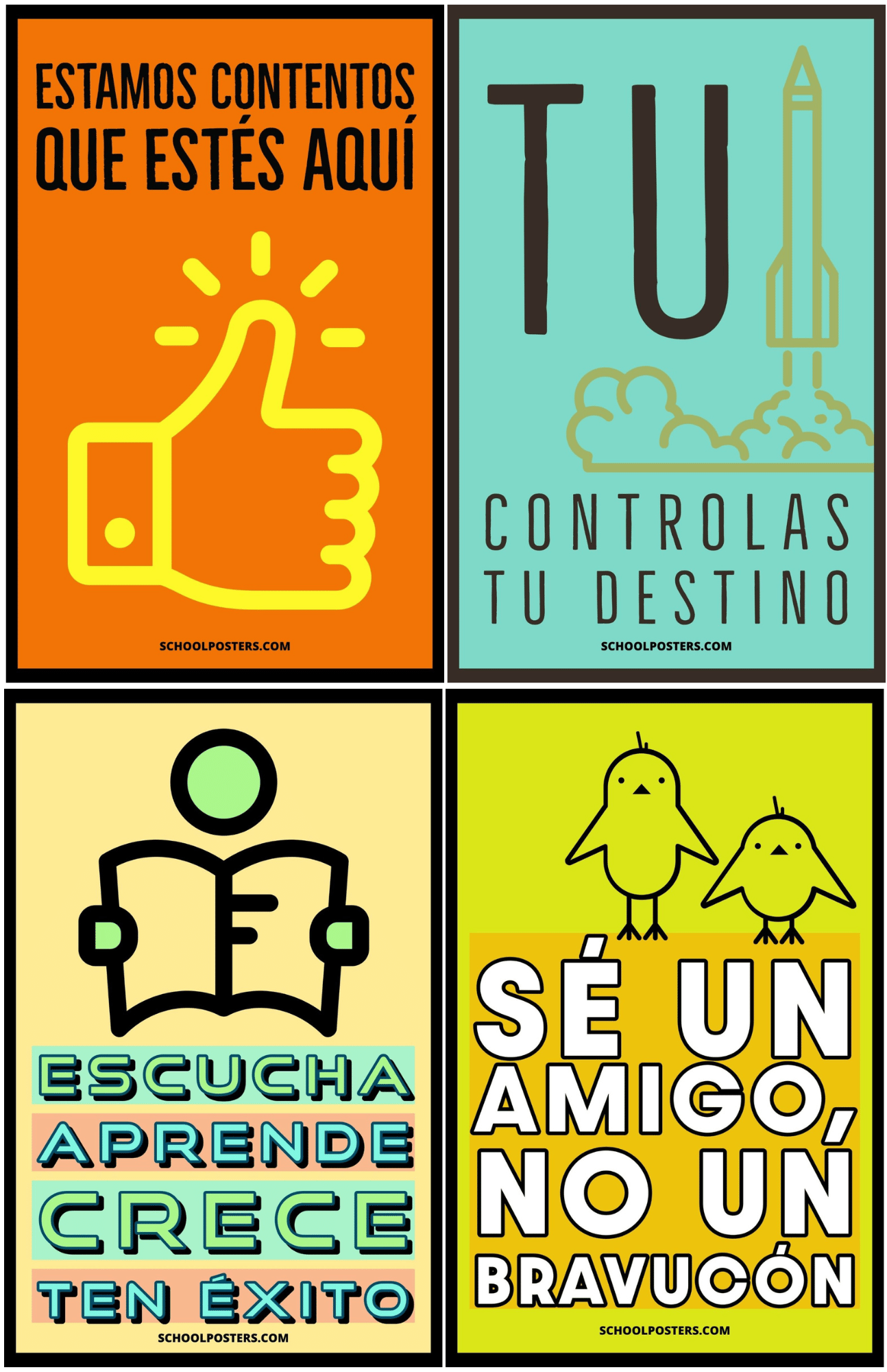 Spanish Speaking Student Mega Poster Package