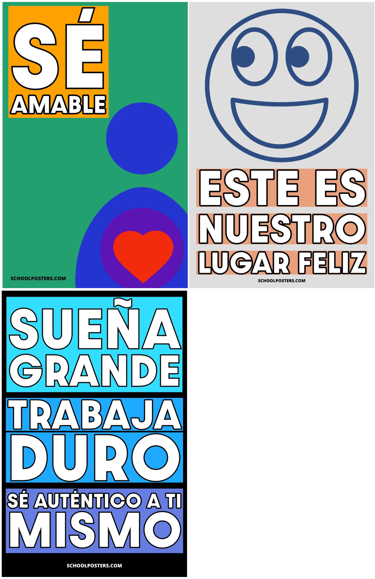 Spanish Speaking Student Mega Poster Package