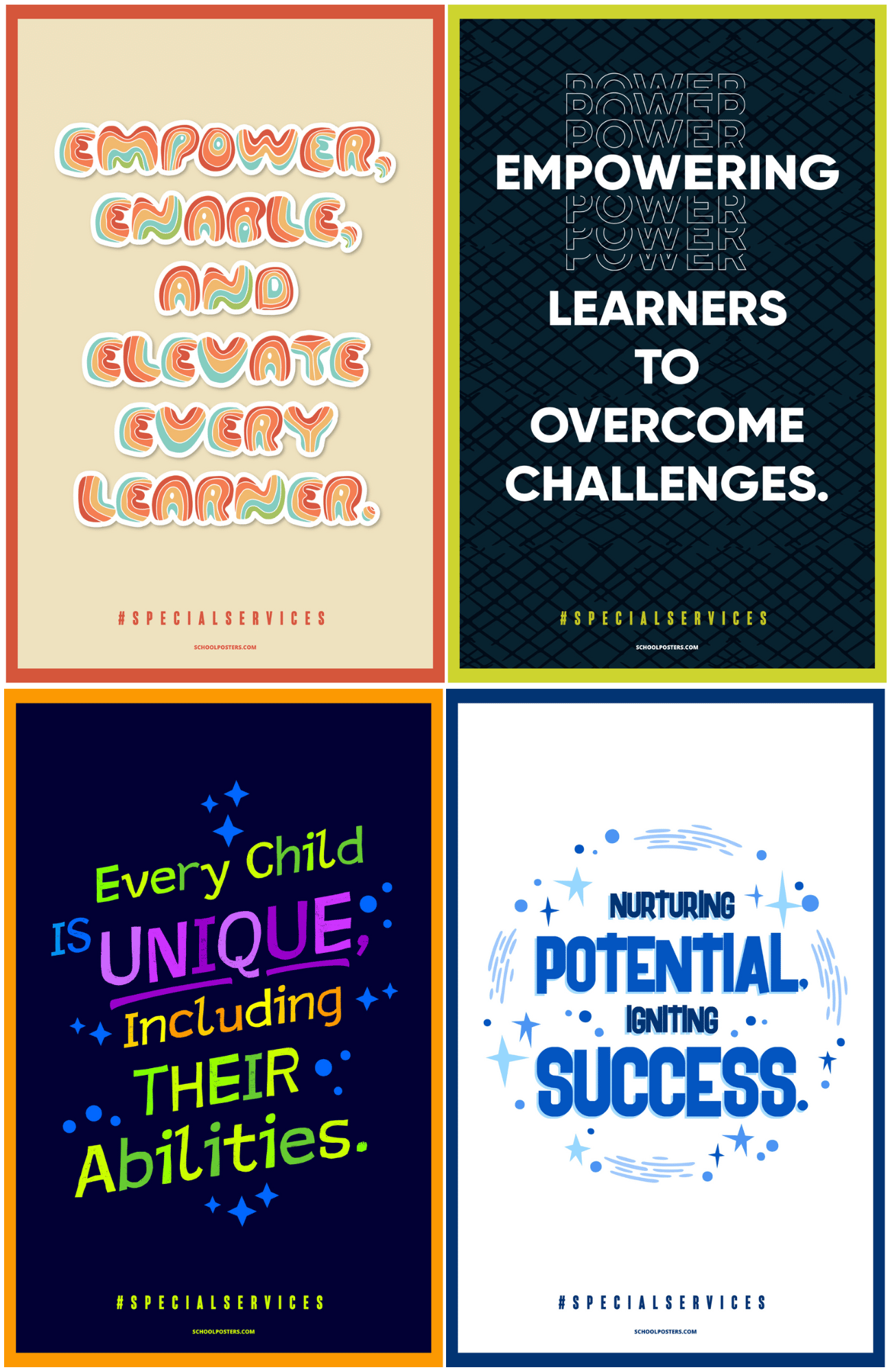 Special Services Poster Package