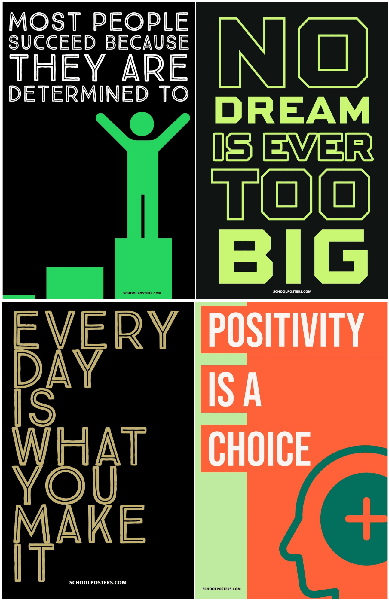 Student Motivational Mega Poster Package