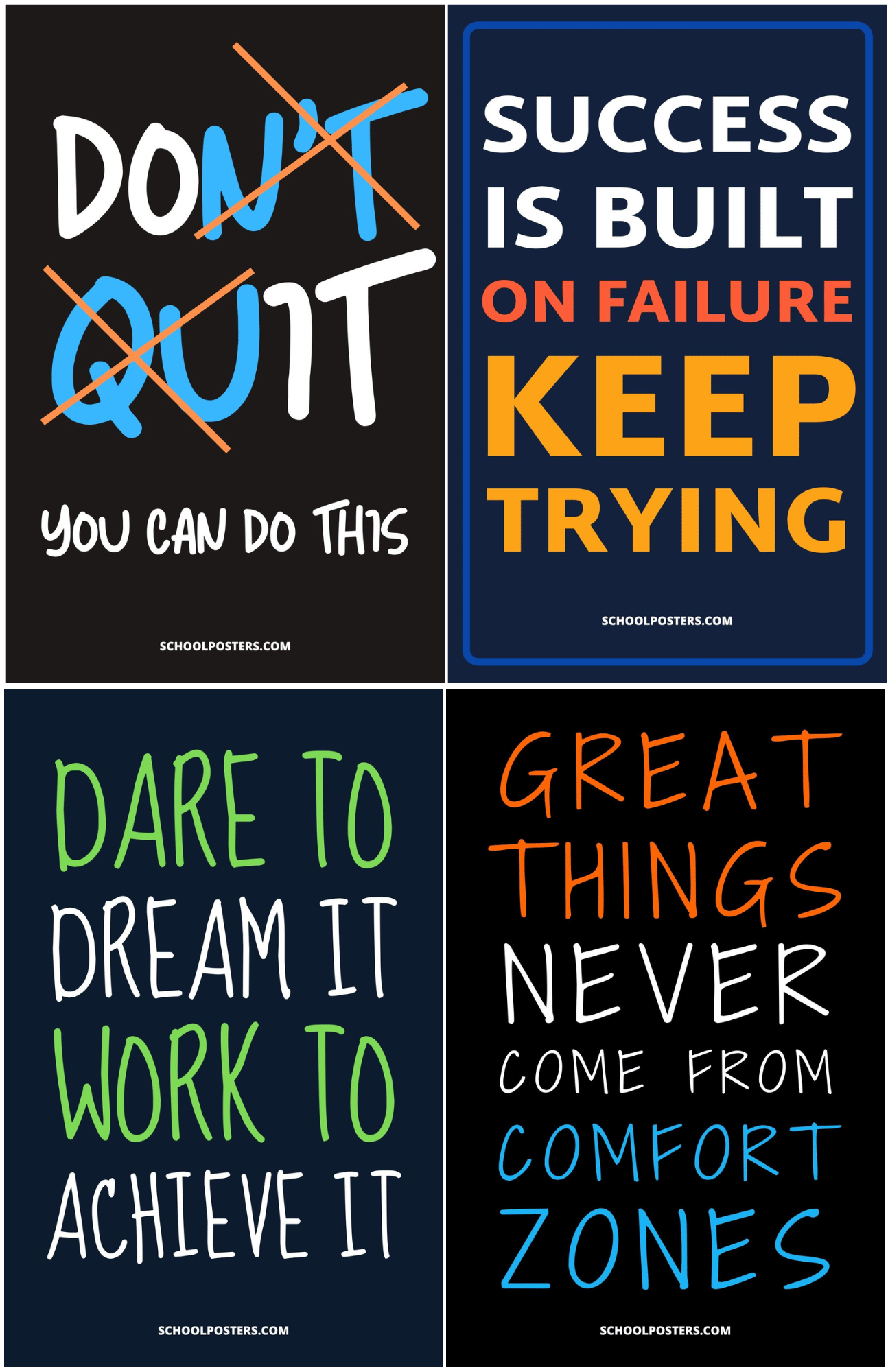 Student Motivational Mega Poster Package