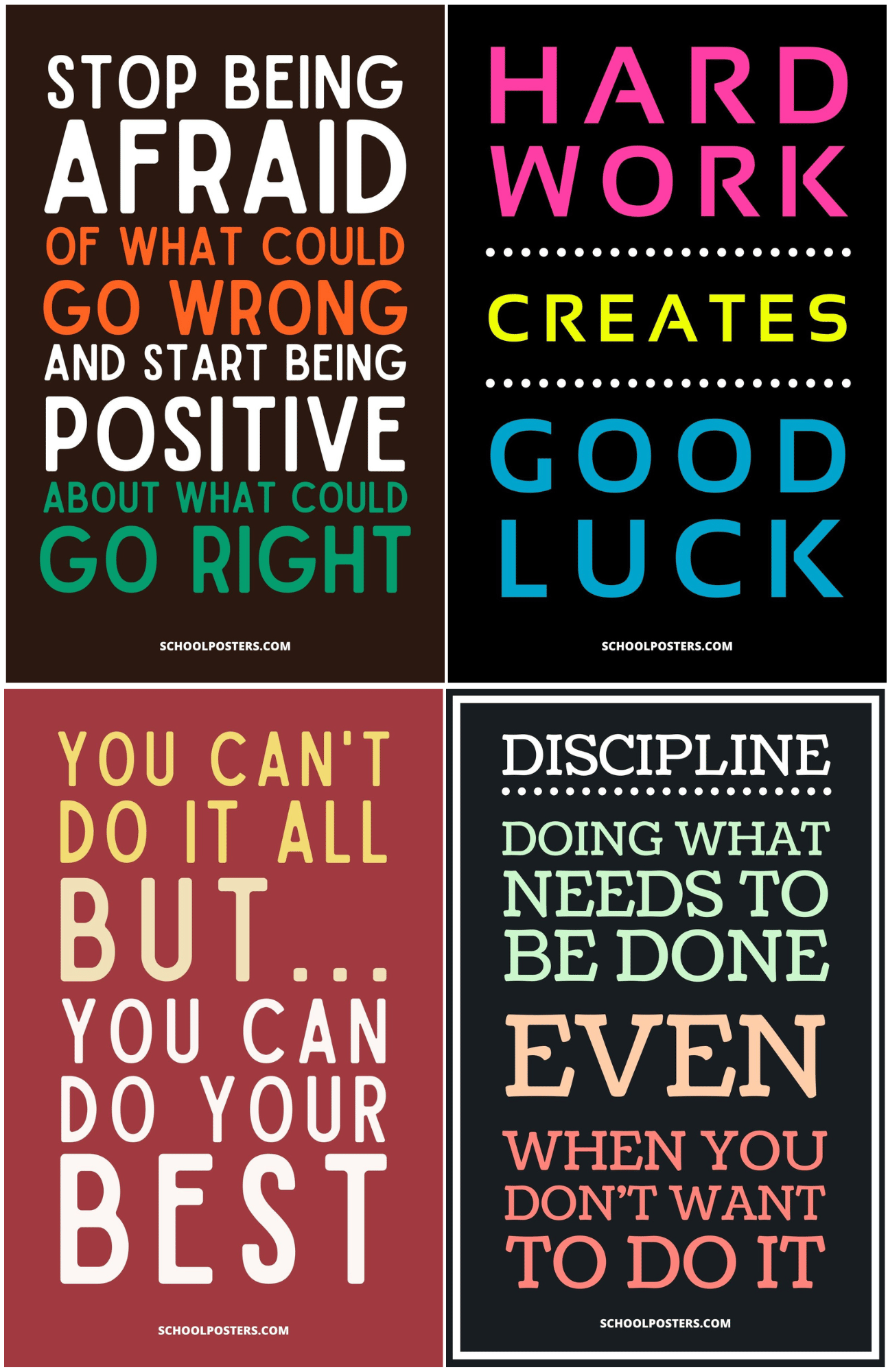 Student Motivational Mega Poster Package