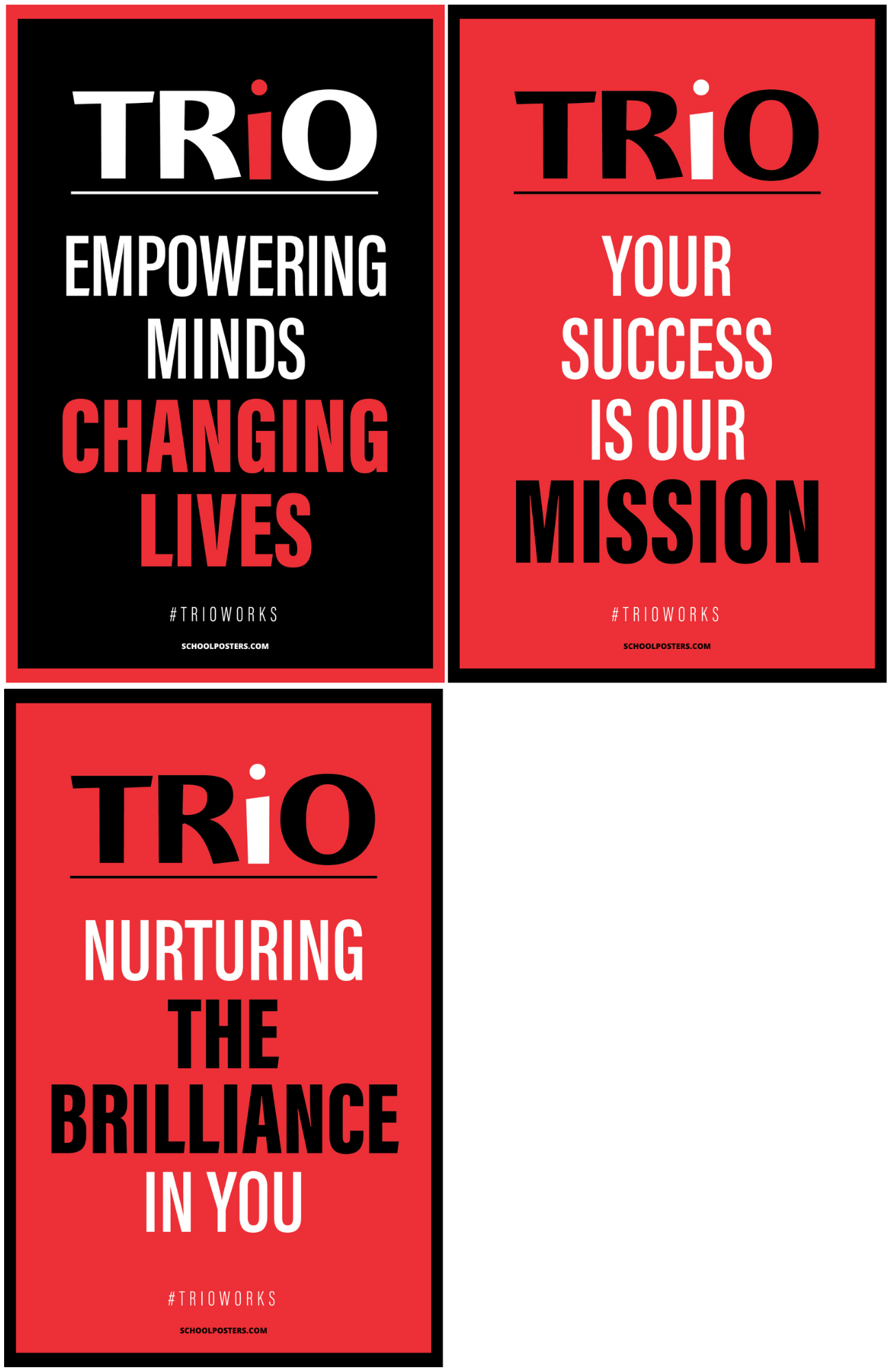 TRIO Program Poster Package