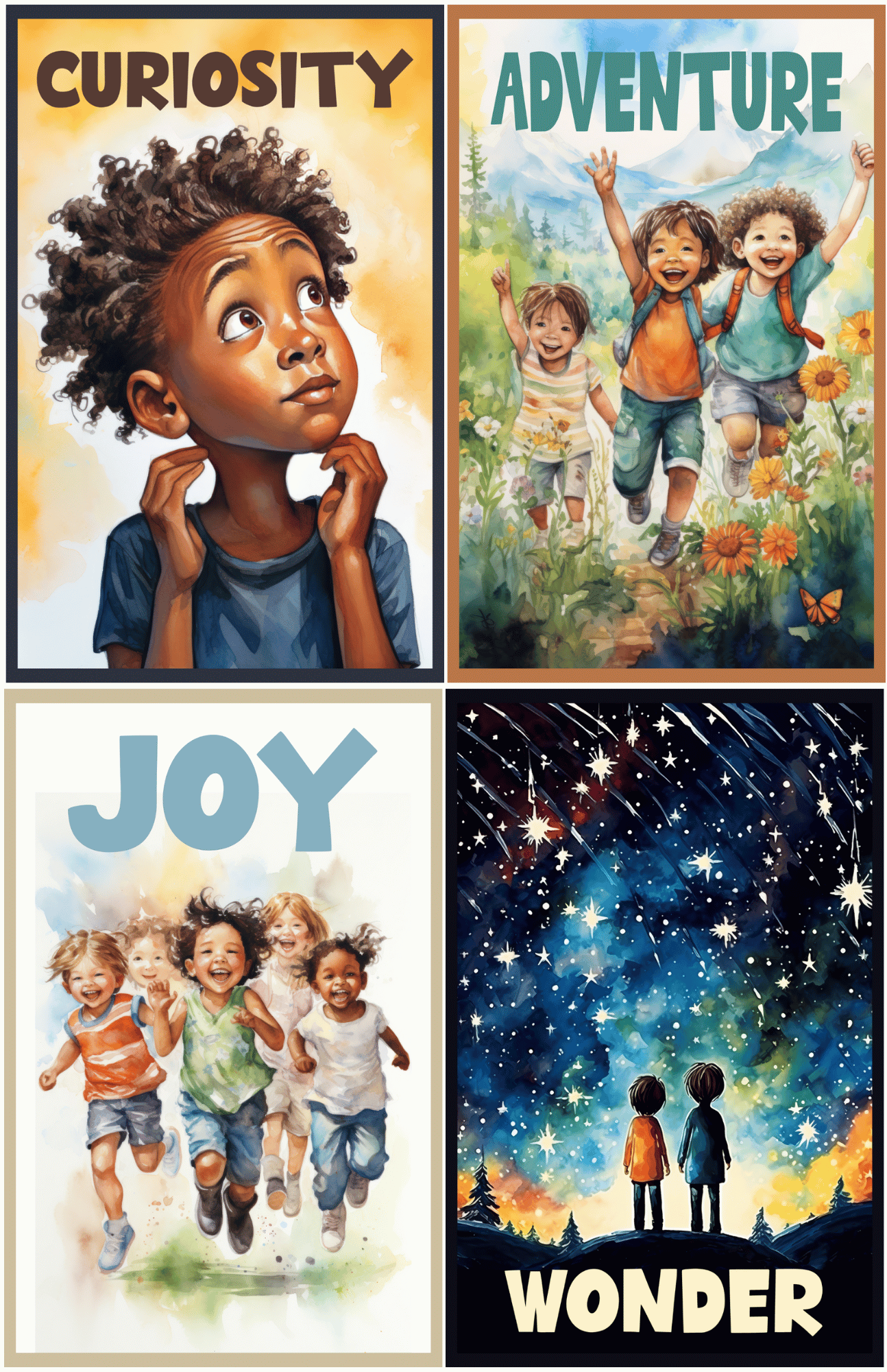 The Spirit Of Childhood Poster Package