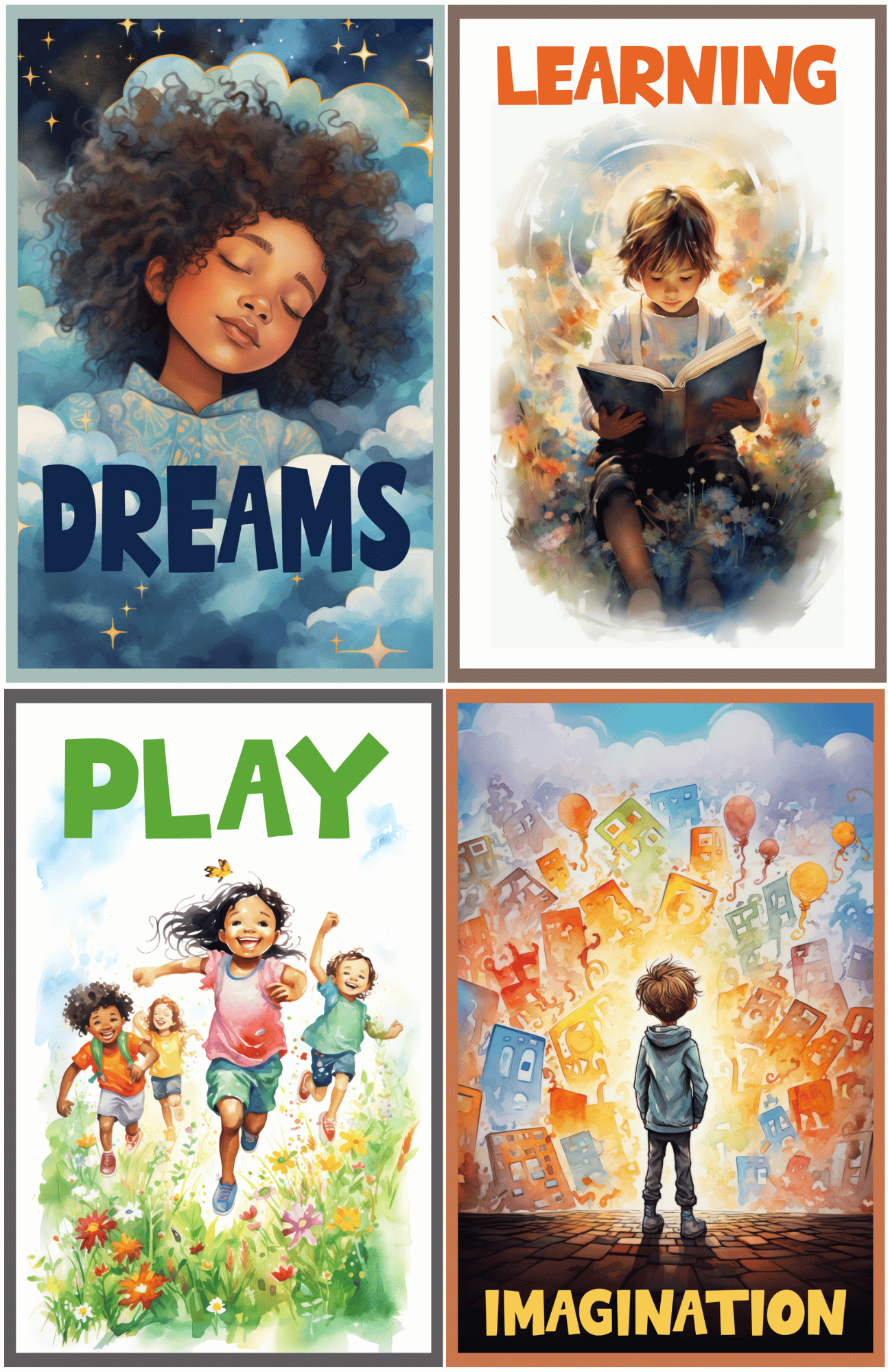 The Spirit Of Childhood Poster Package