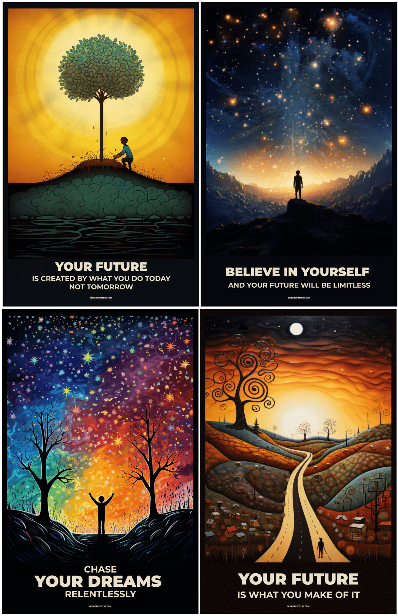 Think About Your Future Poster Package