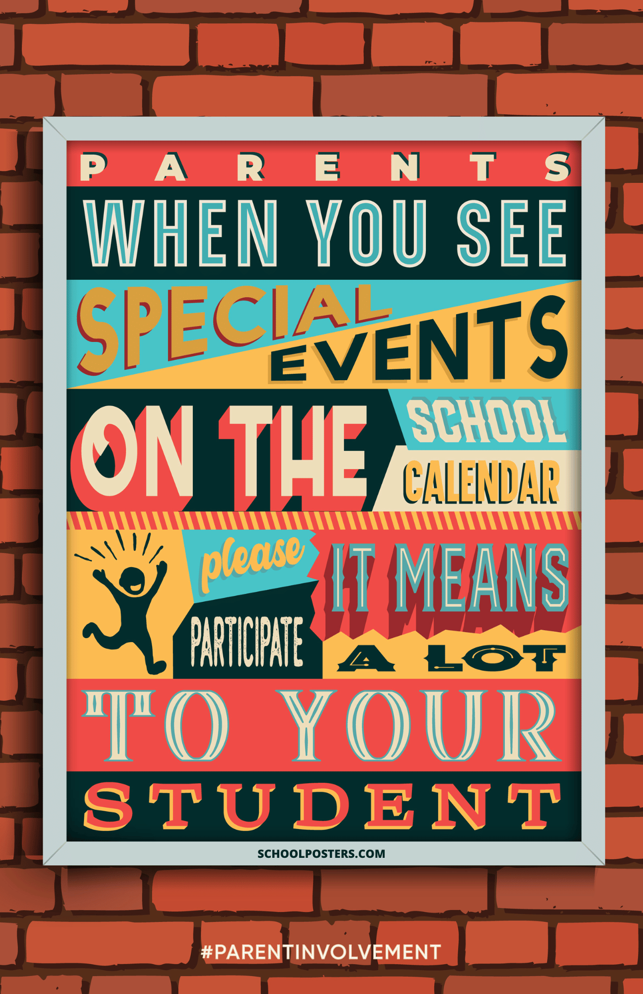 Parents, Please Participate Poster