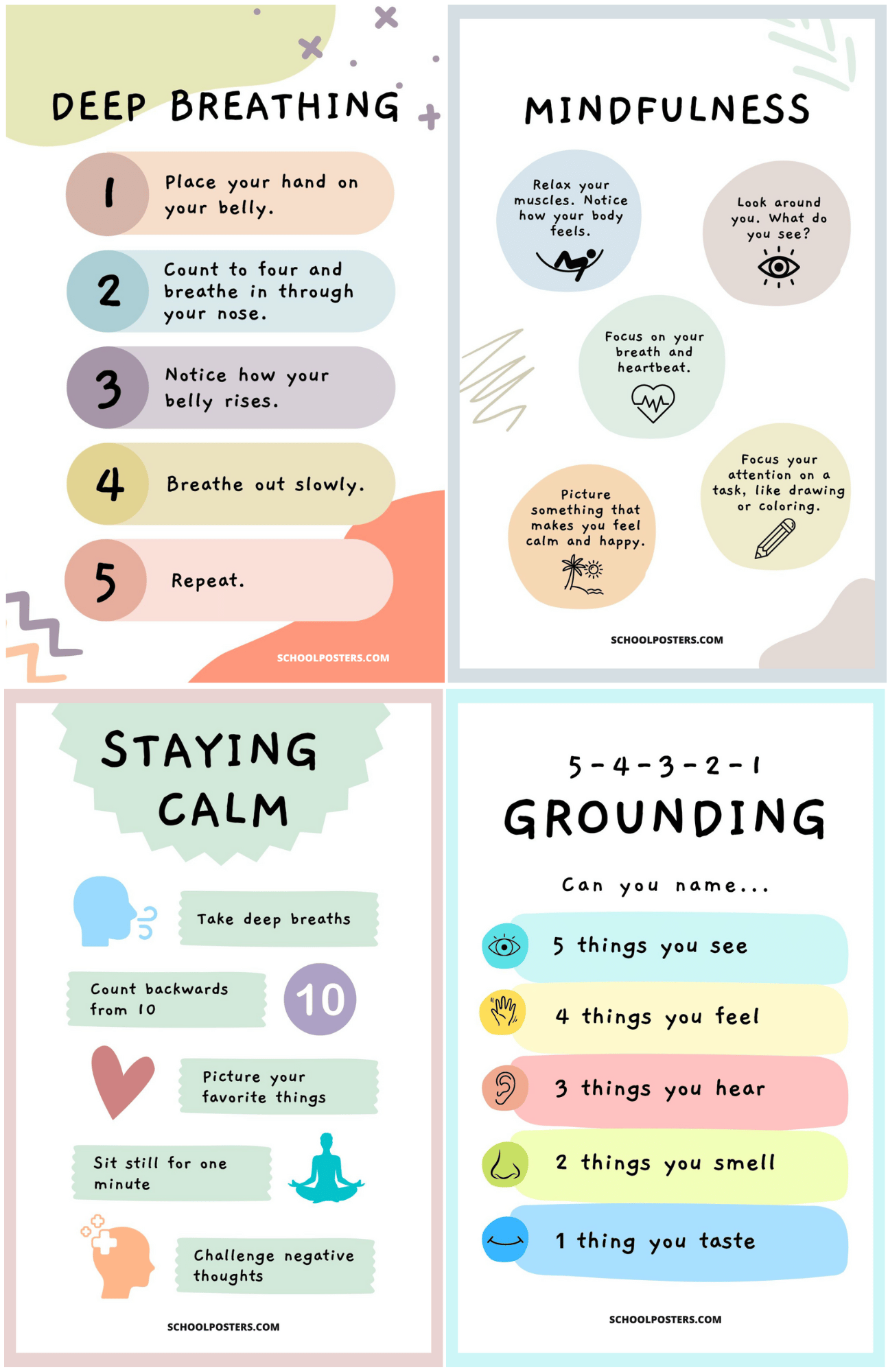 Mental Health Poster Package