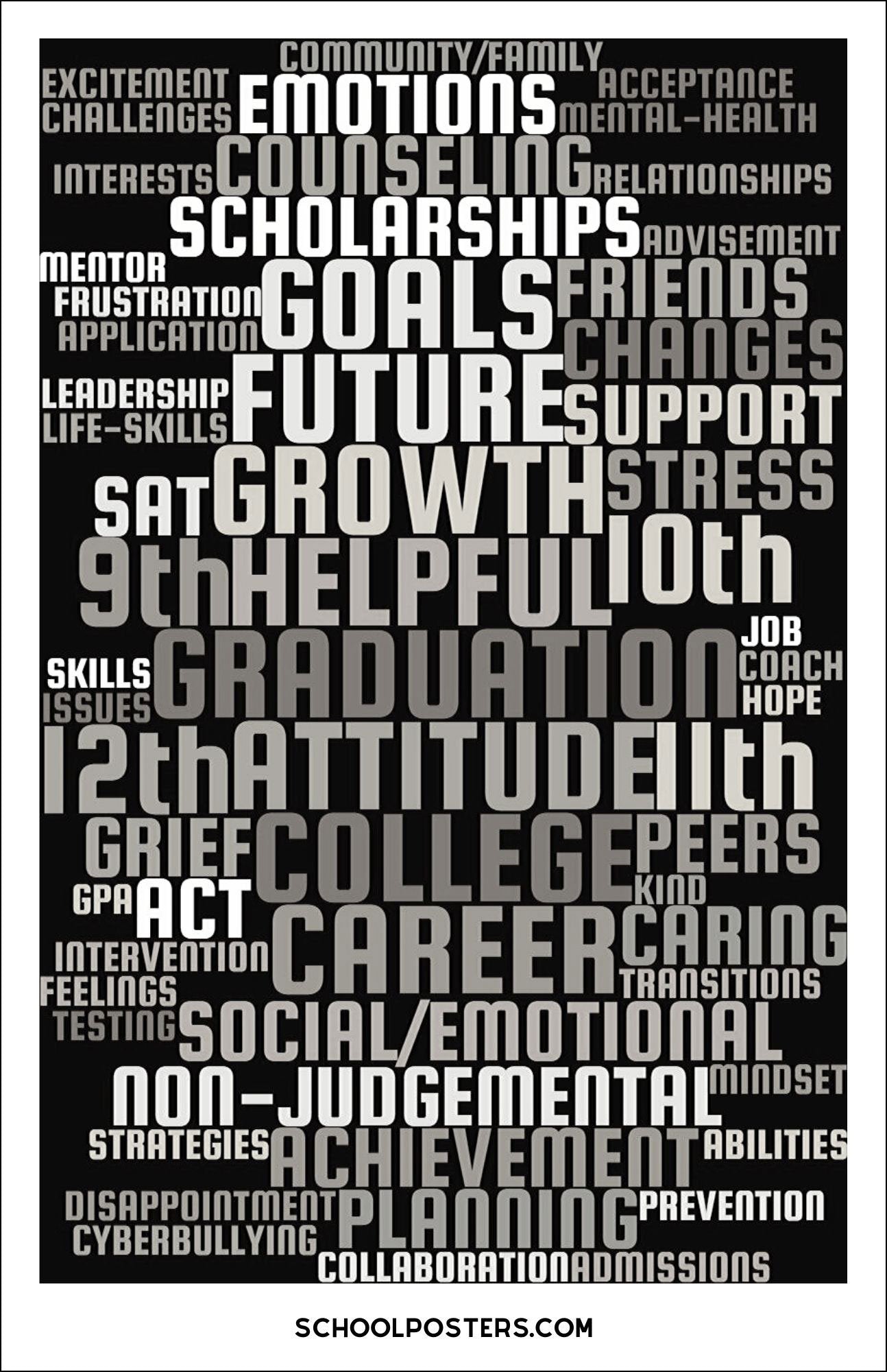 High School Counselor Poster