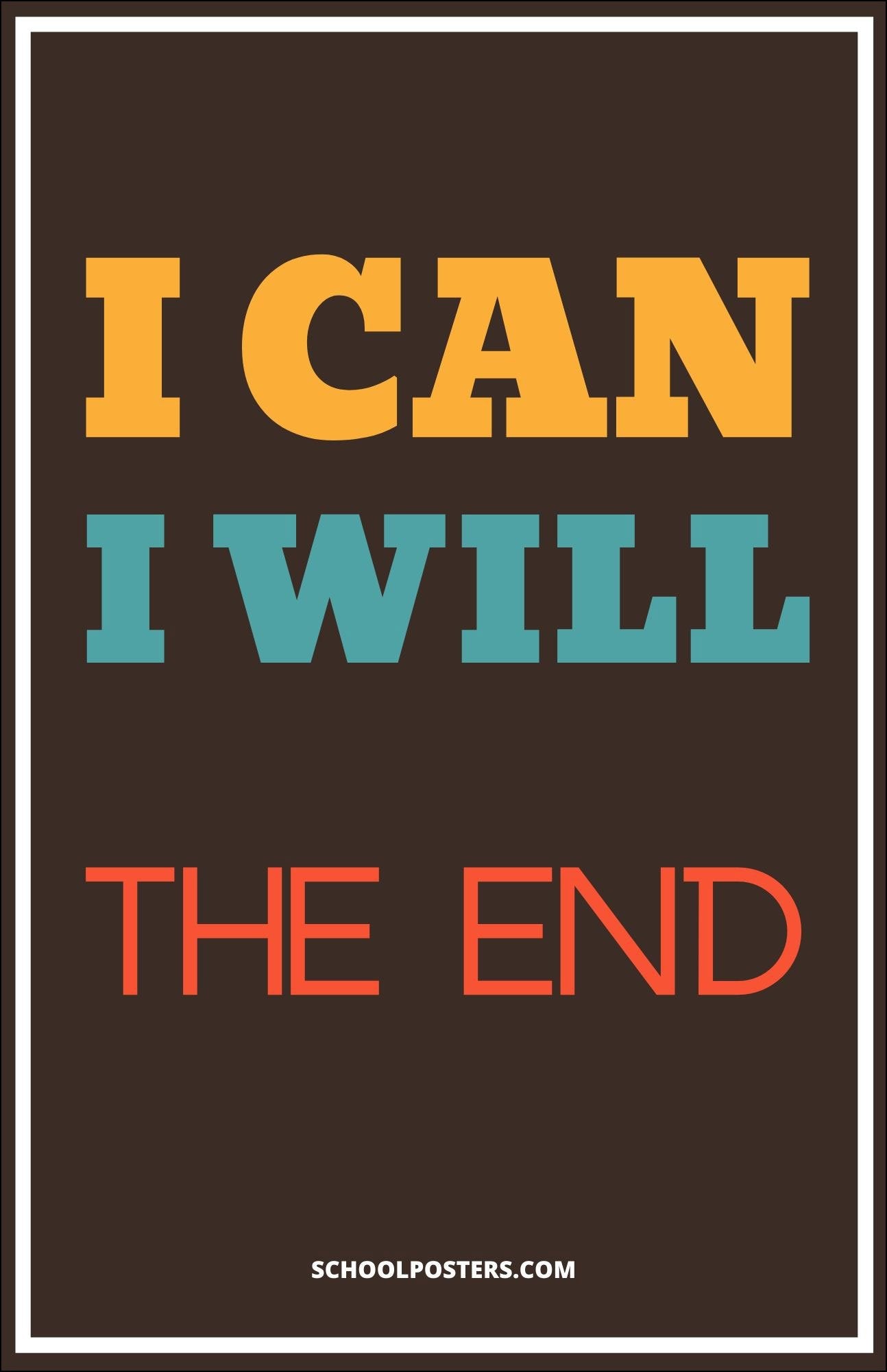 I Can, I Will Poster