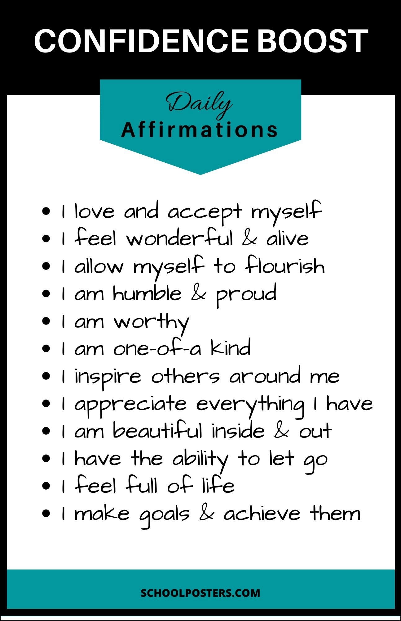Confidence Boost Poster