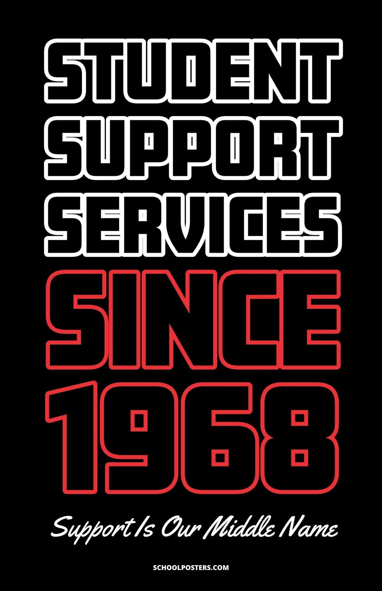 TRIO Student Support Serivces Since 1968 Poster
