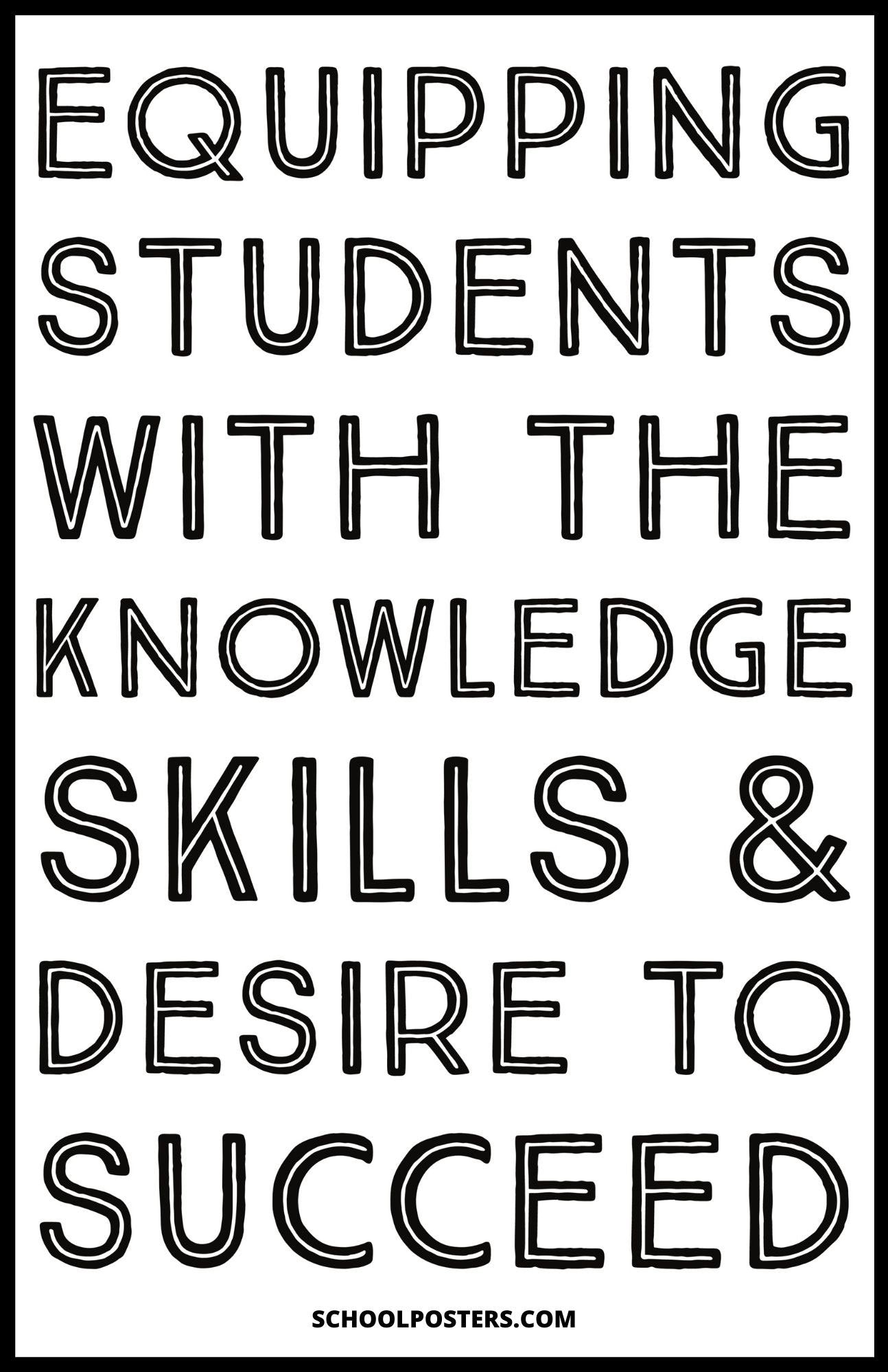 Equipping Students Poster