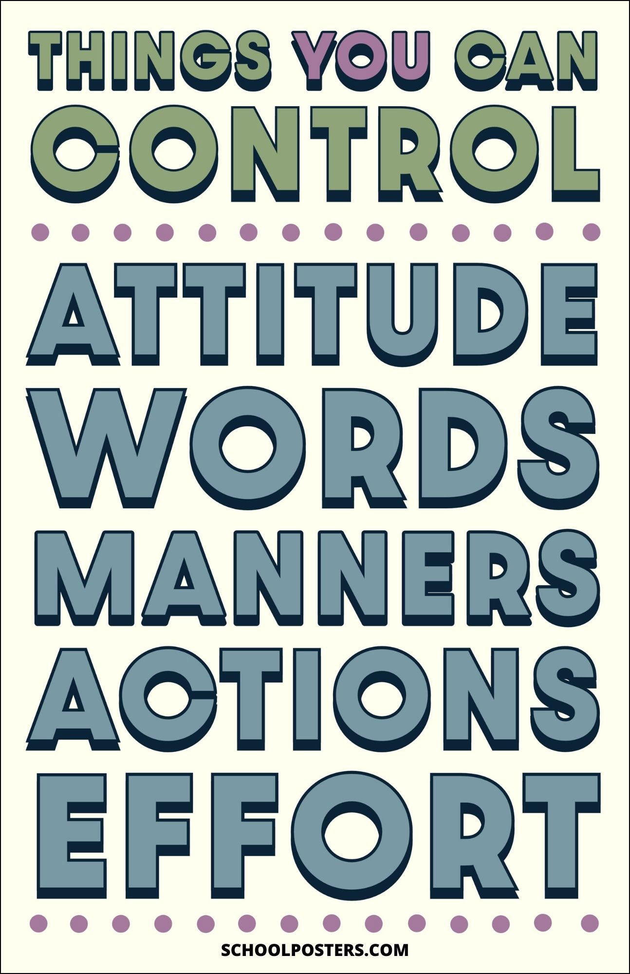 Things You Control Poster