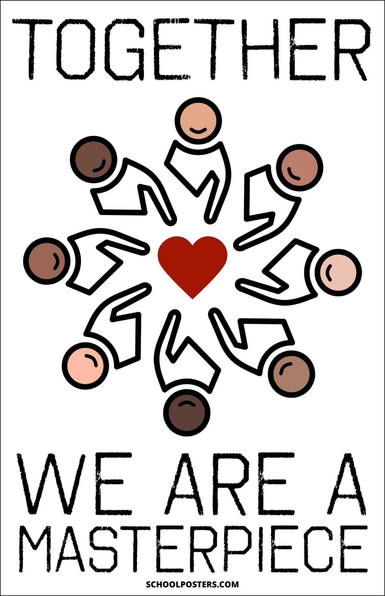 Together A Masterpiece Poster