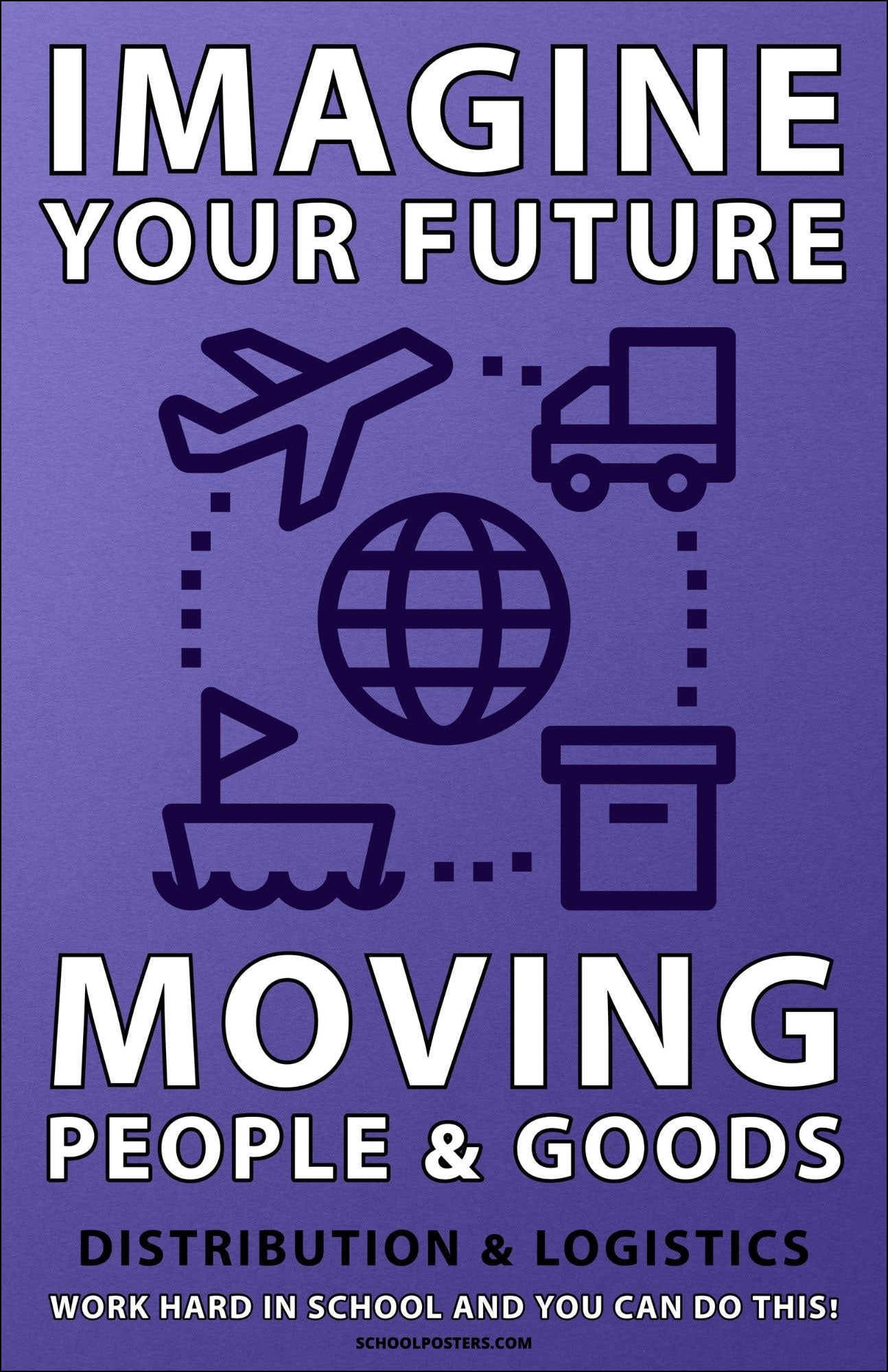 Imagine Your Future Logistics Poster