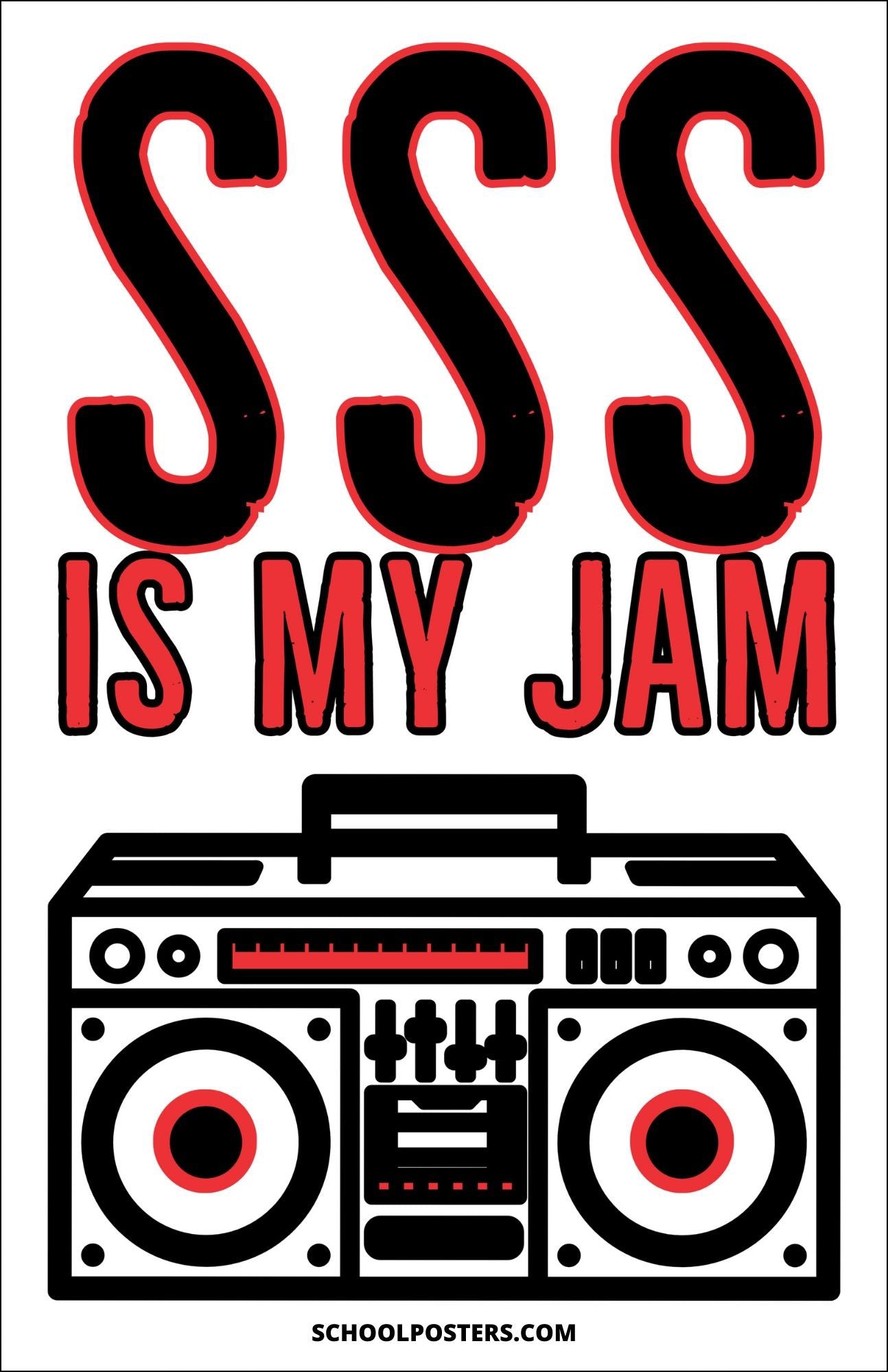 TRIO SSS Is My Jam Poster