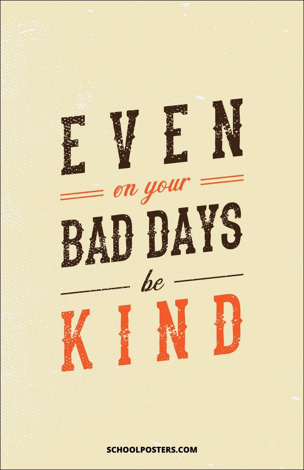 Be Kind Poster