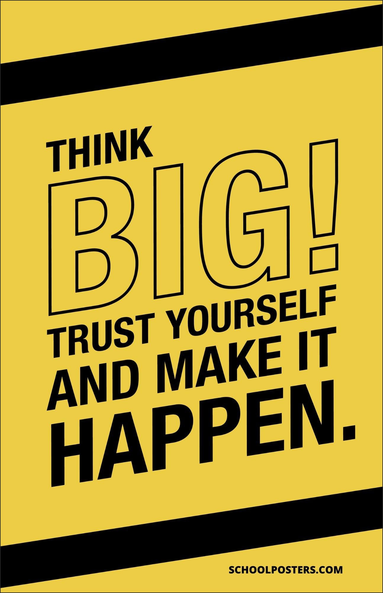 Think Big Poster