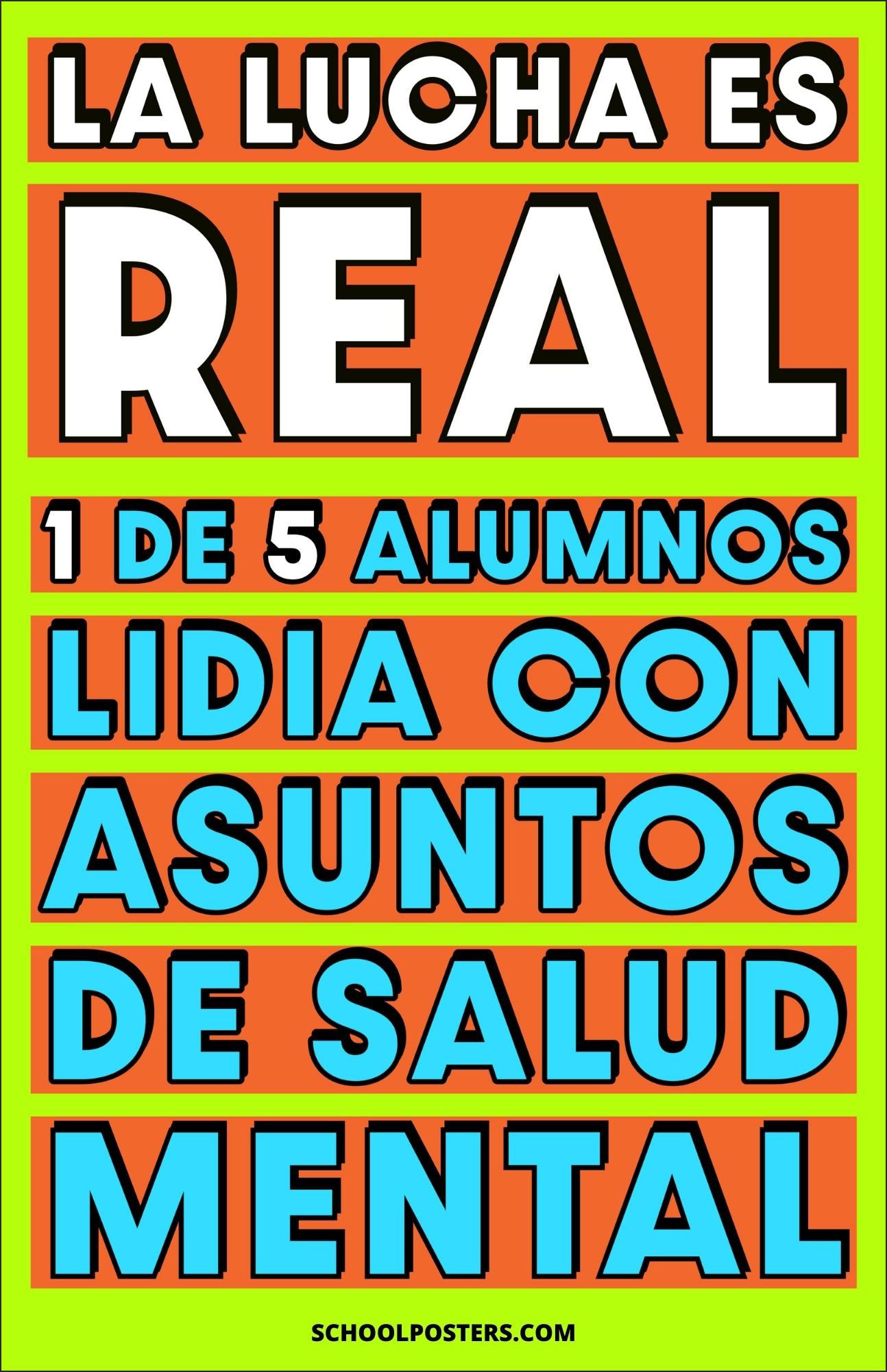 Spanish: Mental Health Poster