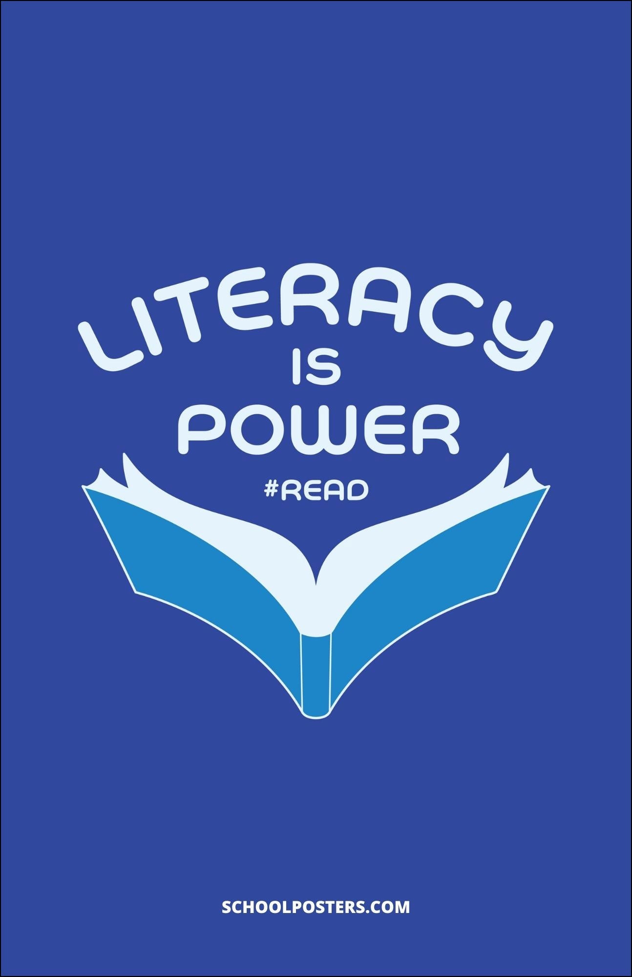 Literacy Is Power Poster