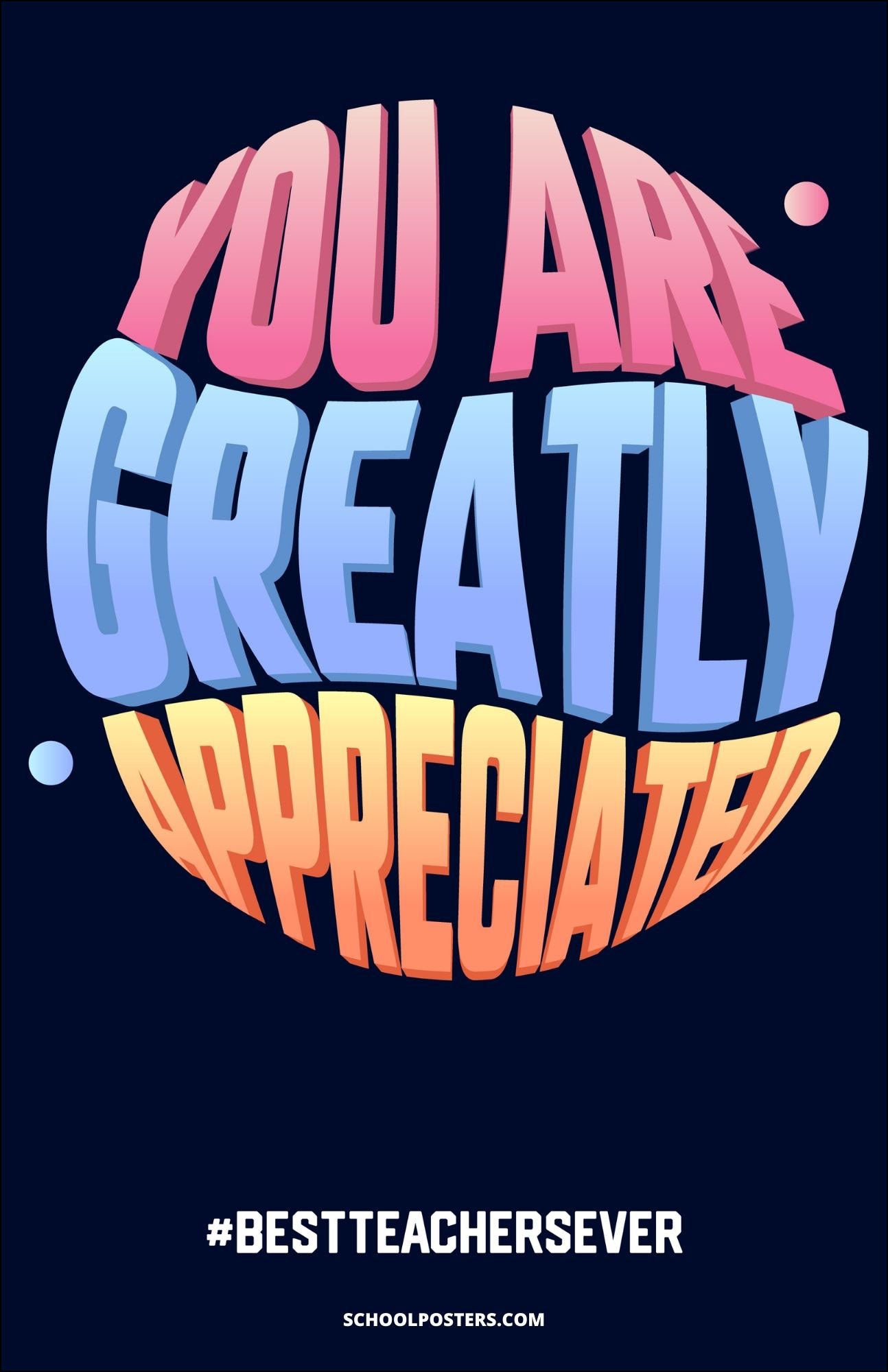 Teacher Appreciation Poster