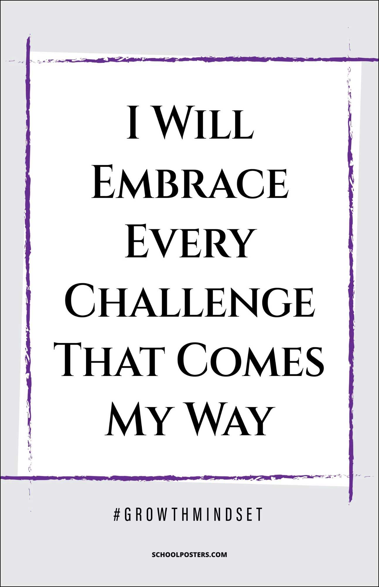 Growth Mindset Poster