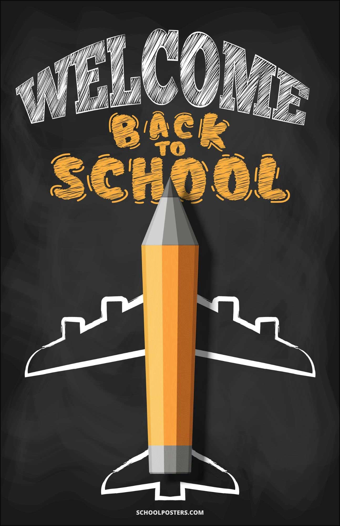 Welcome Back To School Poster