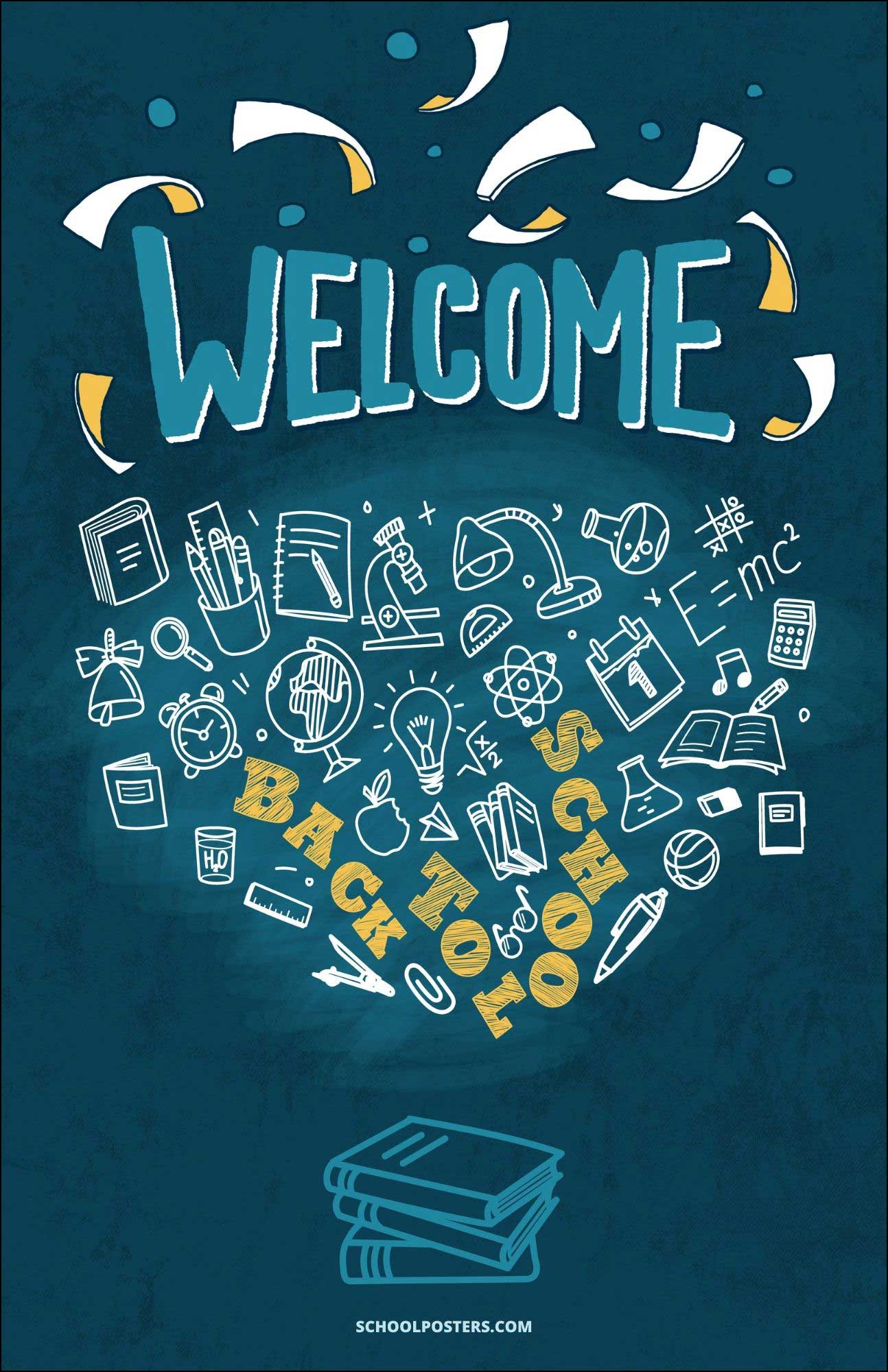 Welcome Back To School Poster