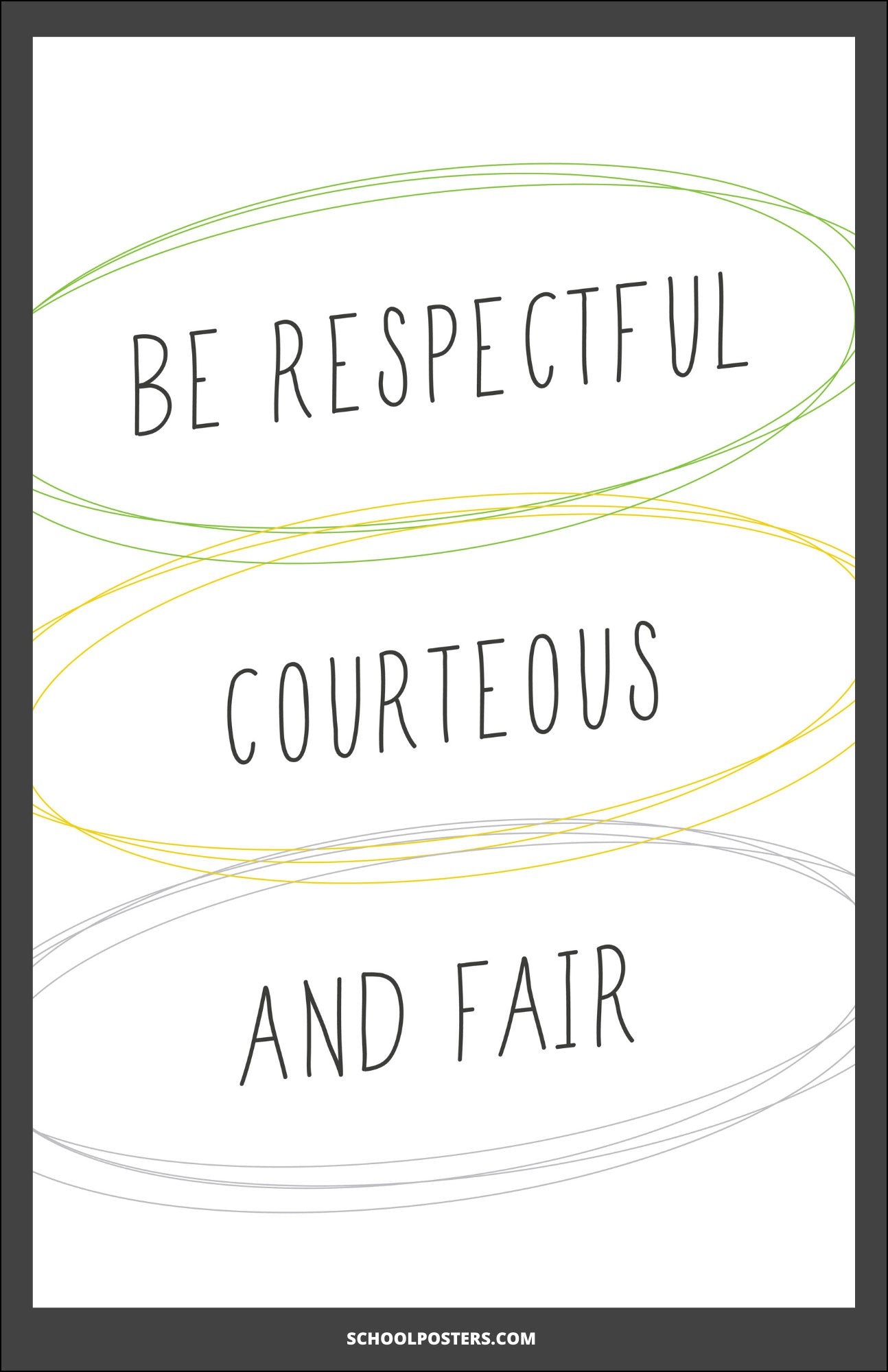 Be Respectful Poster