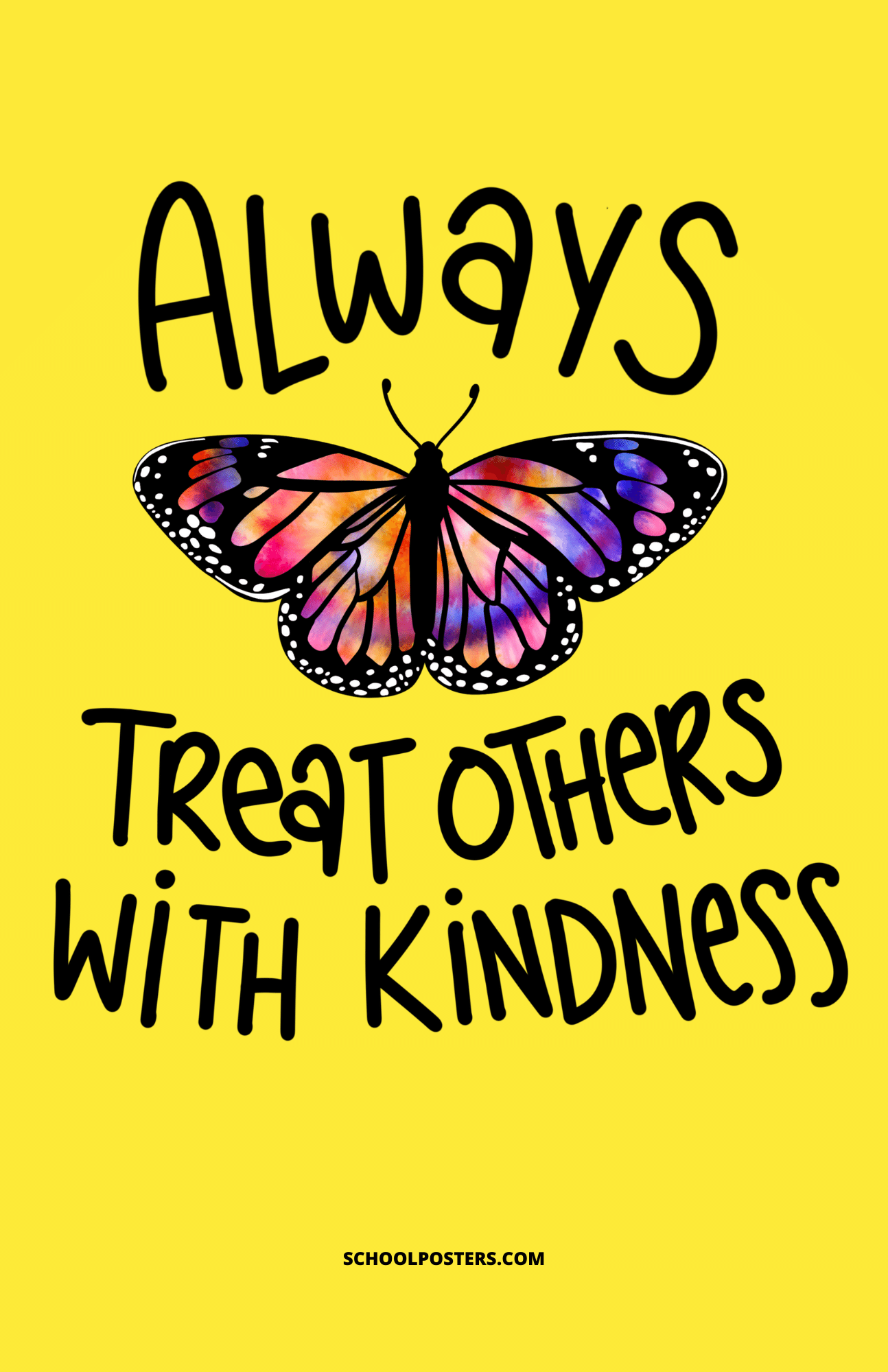 Always Treat Others With Kindness Poster SchoolPosters LLC always-treat-others-with-kindness-poster-schoolposters-llc