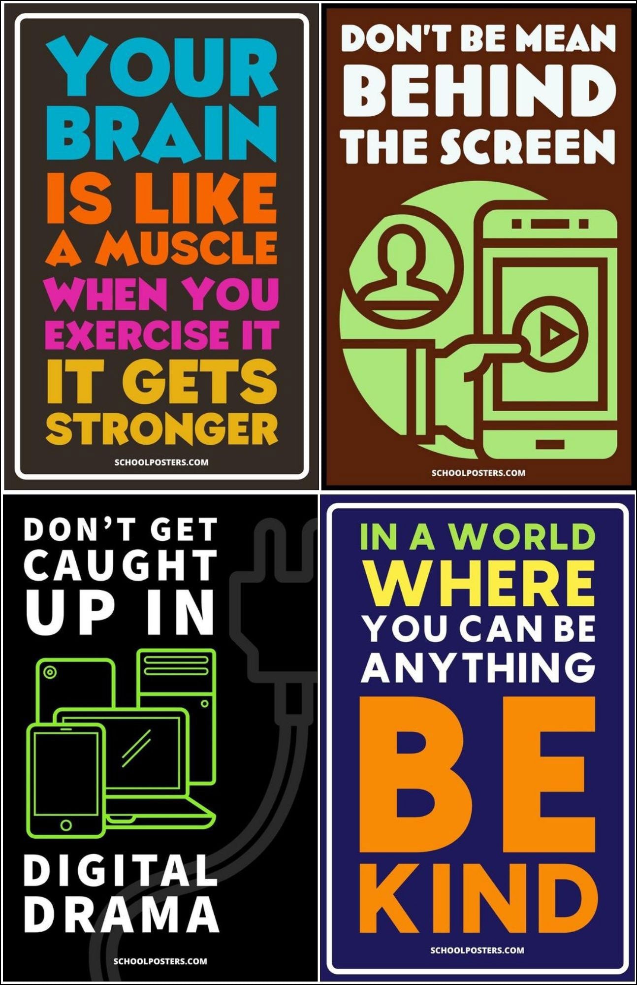 Middle School Medium Poster Package