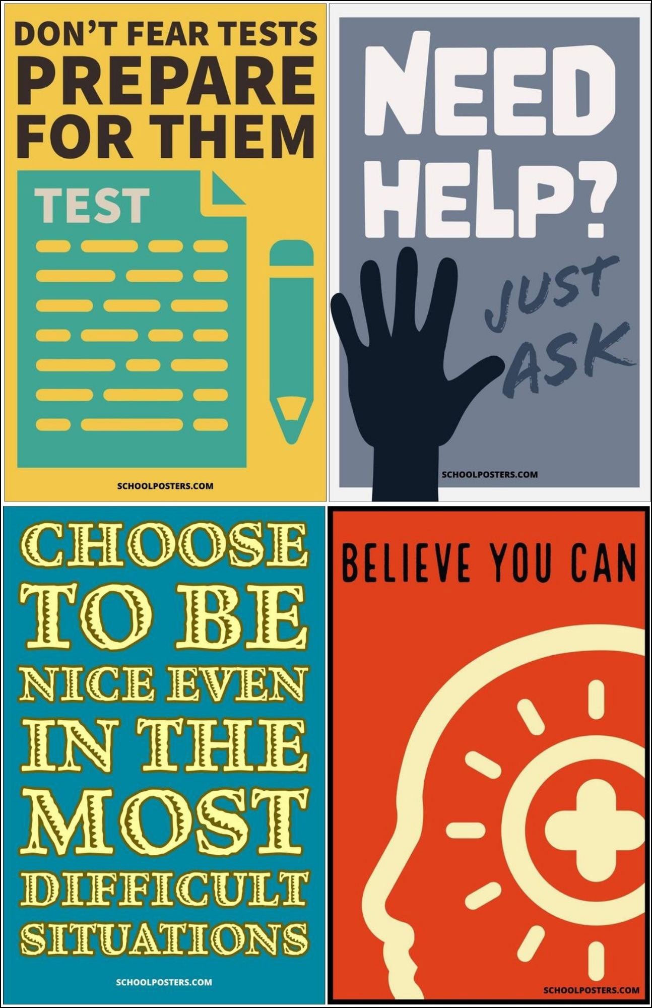 Middle School Medium Poster Package