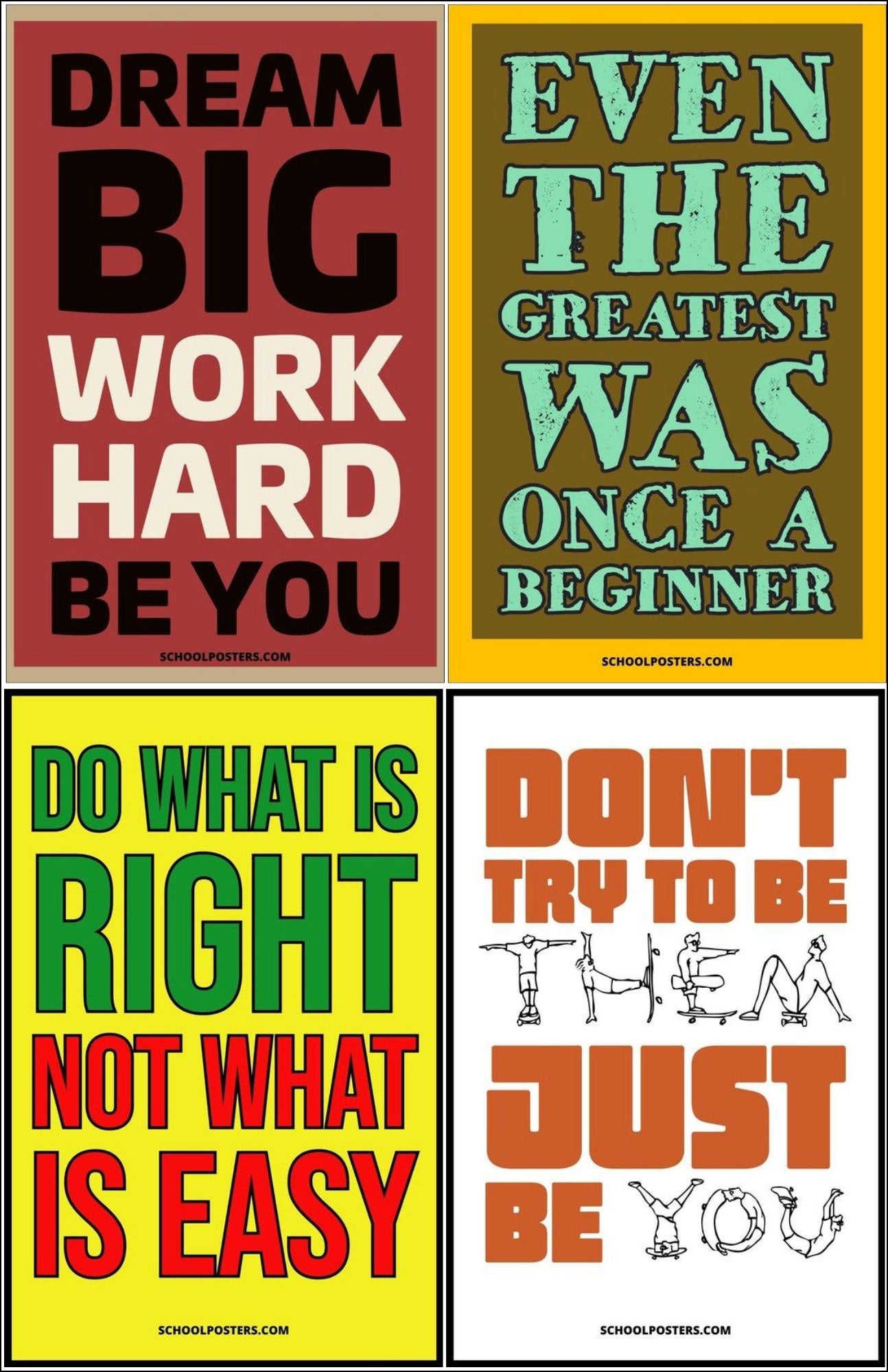Middle School Large Poster Package